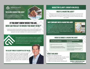 Flyer Design by Creations Box 2015 for Alinea Growth, LLC | Design: #36163278
