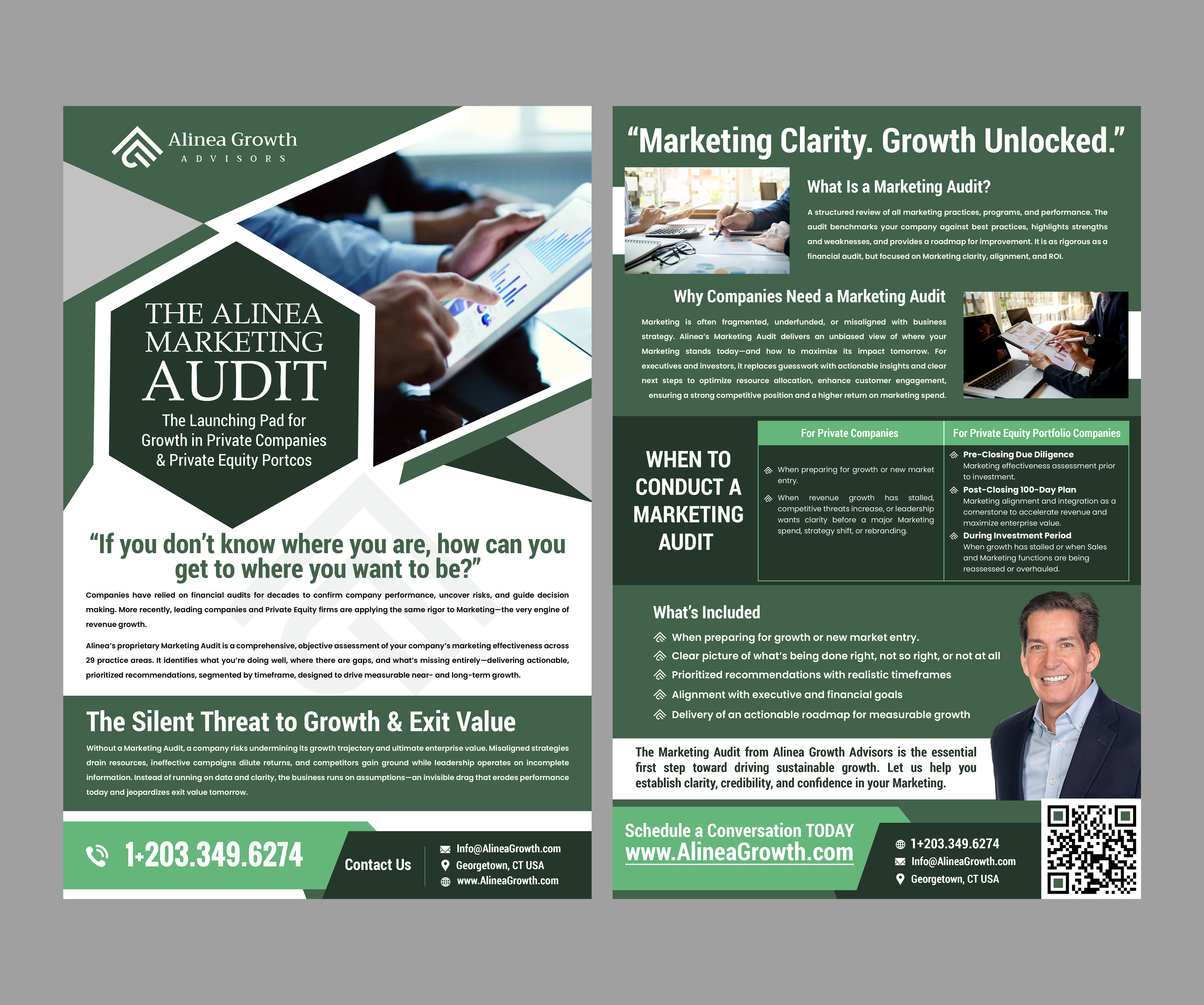 Flyer-Design von Creations Box 2015 für Alinea Growth, LLC | Design #36171332