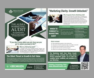 Flyer Design by Creations Box 2015 for Alinea Growth, LLC | Design: #36194583