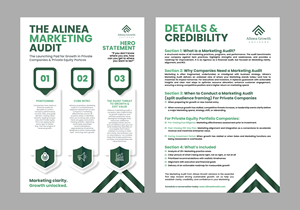 Design de Flyer par 3Guys pour Alinea Growth, LLC | Design : #36182603