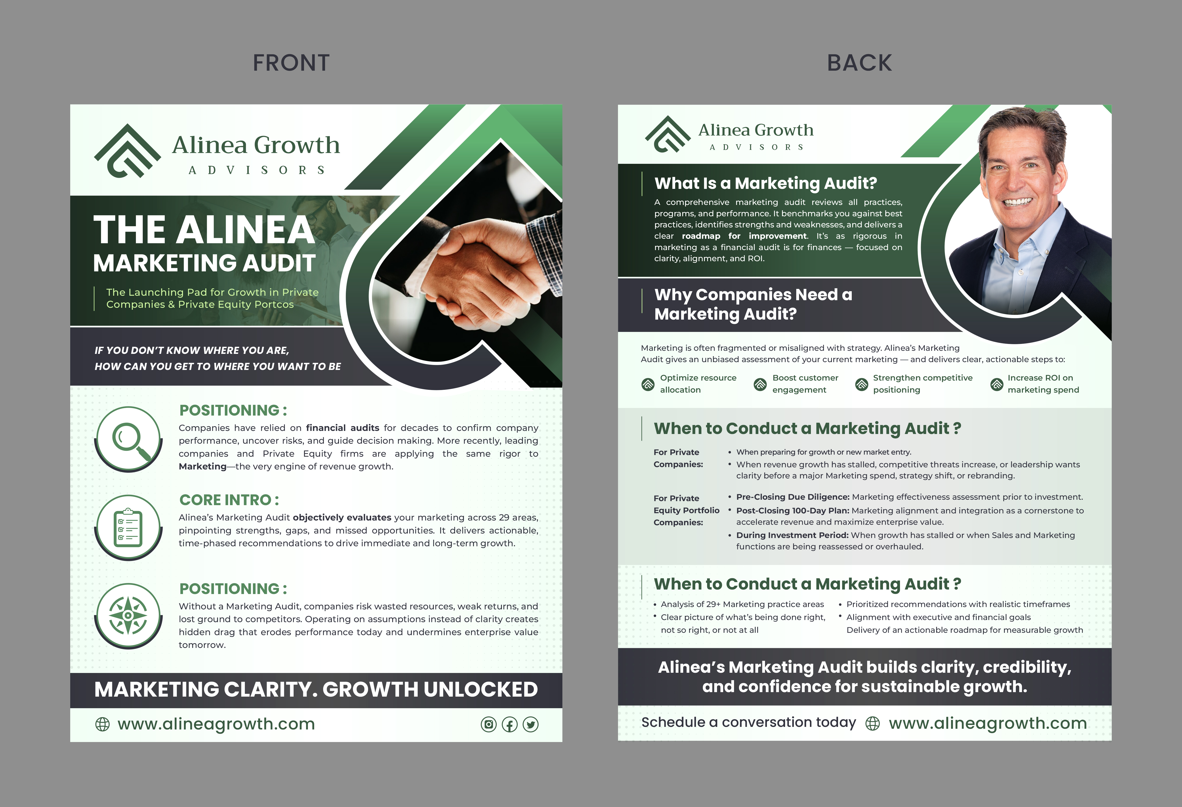 Design de Flyer par SAI DESIGNS pour Alinea Growth, LLC | Design #36168631