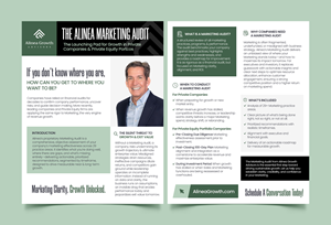 Design de Flyer par Graphic Guy pour Alinea Growth, LLC | Design #36172314