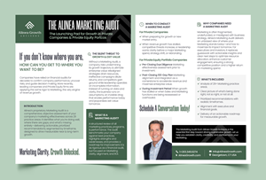 Flyer Design by Graphic Guy for Alinea Growth, LLC | Design: #36187542