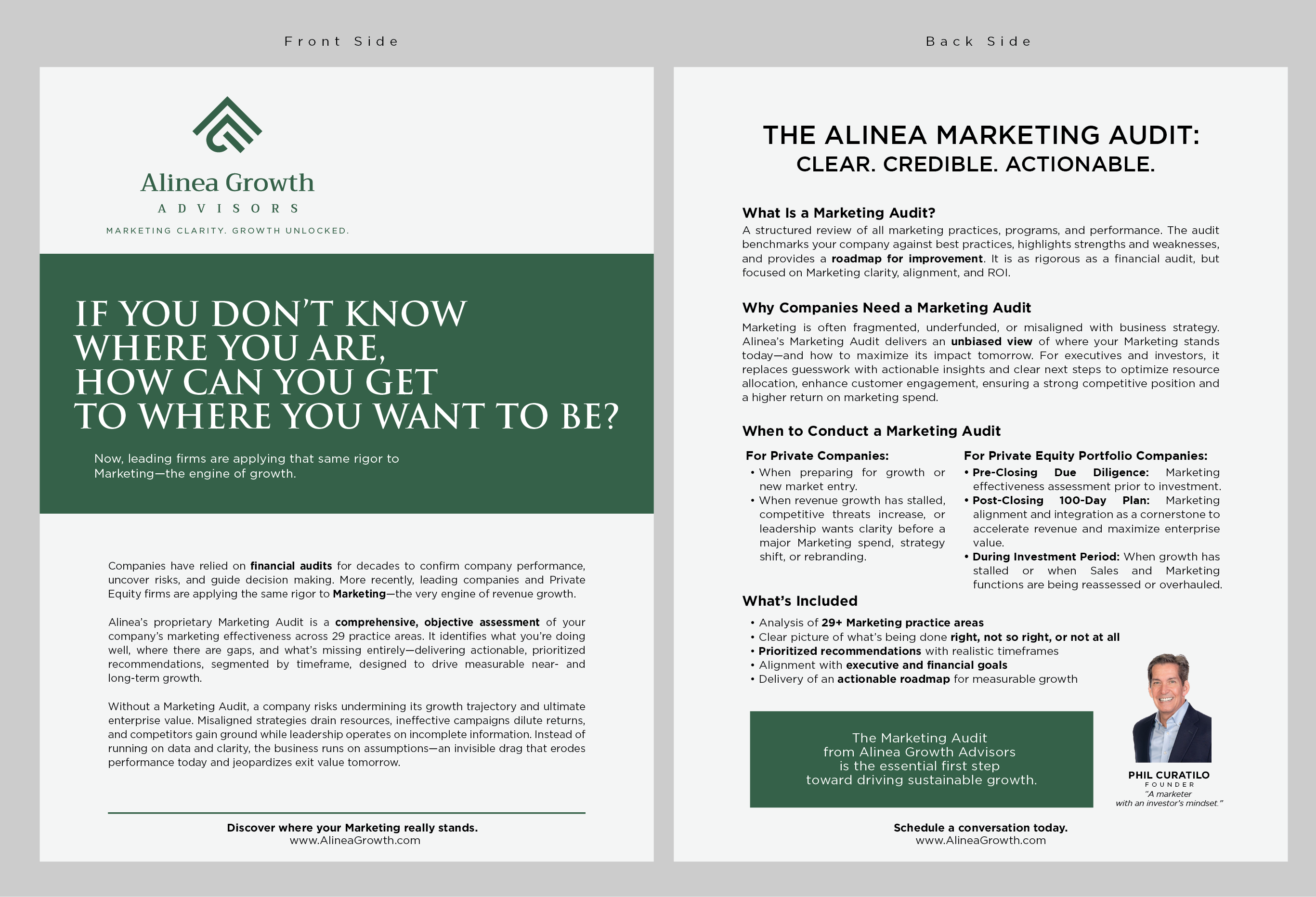 Design de Flyer par BerhasilKabeh pour Alinea Growth, LLC | Design #36187324