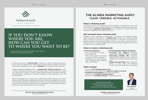 Design de Flyer par BerhasilKabeh pour Alinea Growth, LLC | Design : #36187324