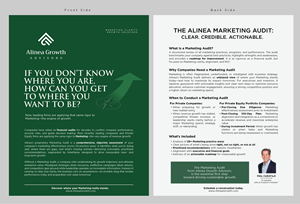 Design de Flyer par BerhasilKabeh pour Alinea Growth, LLC | Design : #36187325