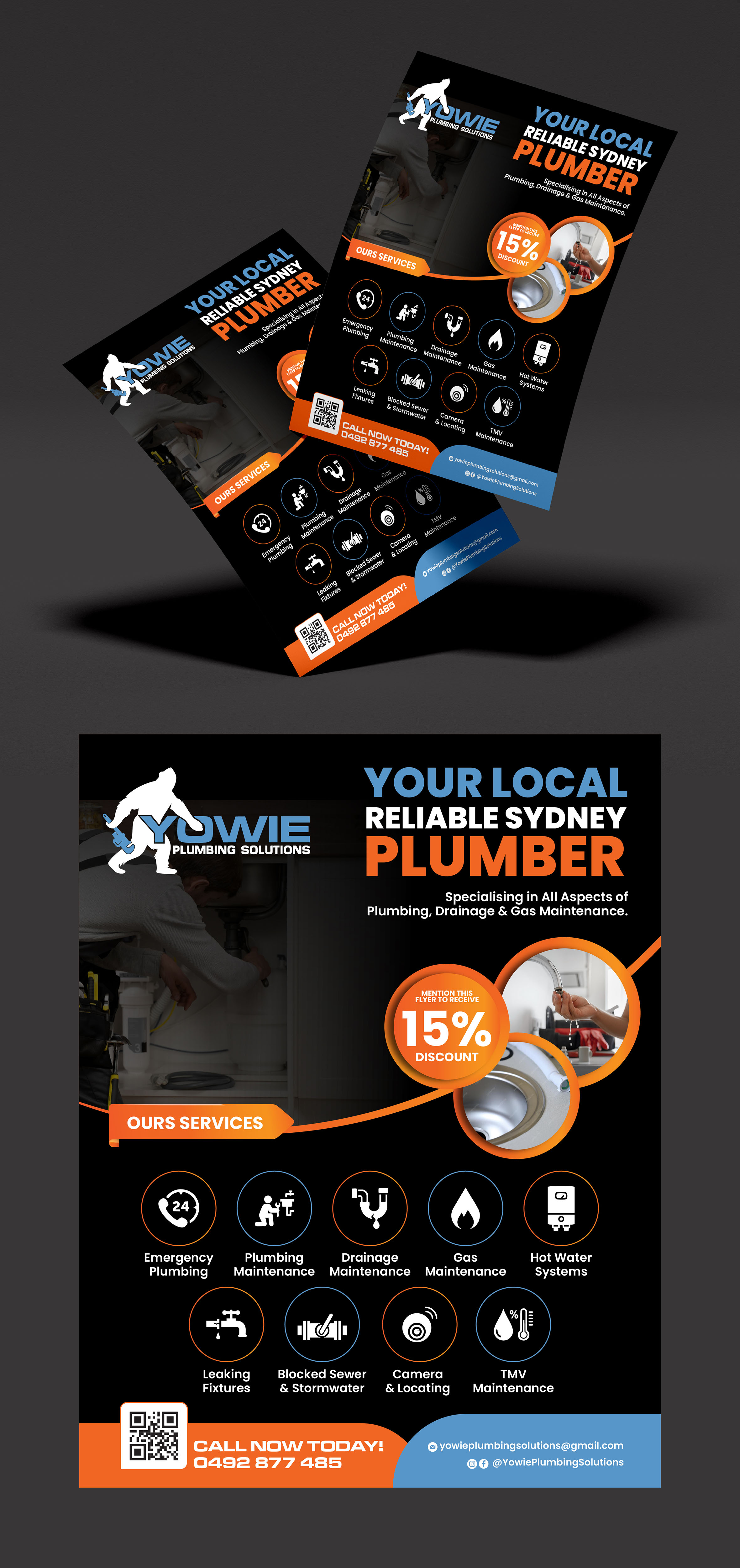 Flyer Design by 3Guys for this project | Design #36175488