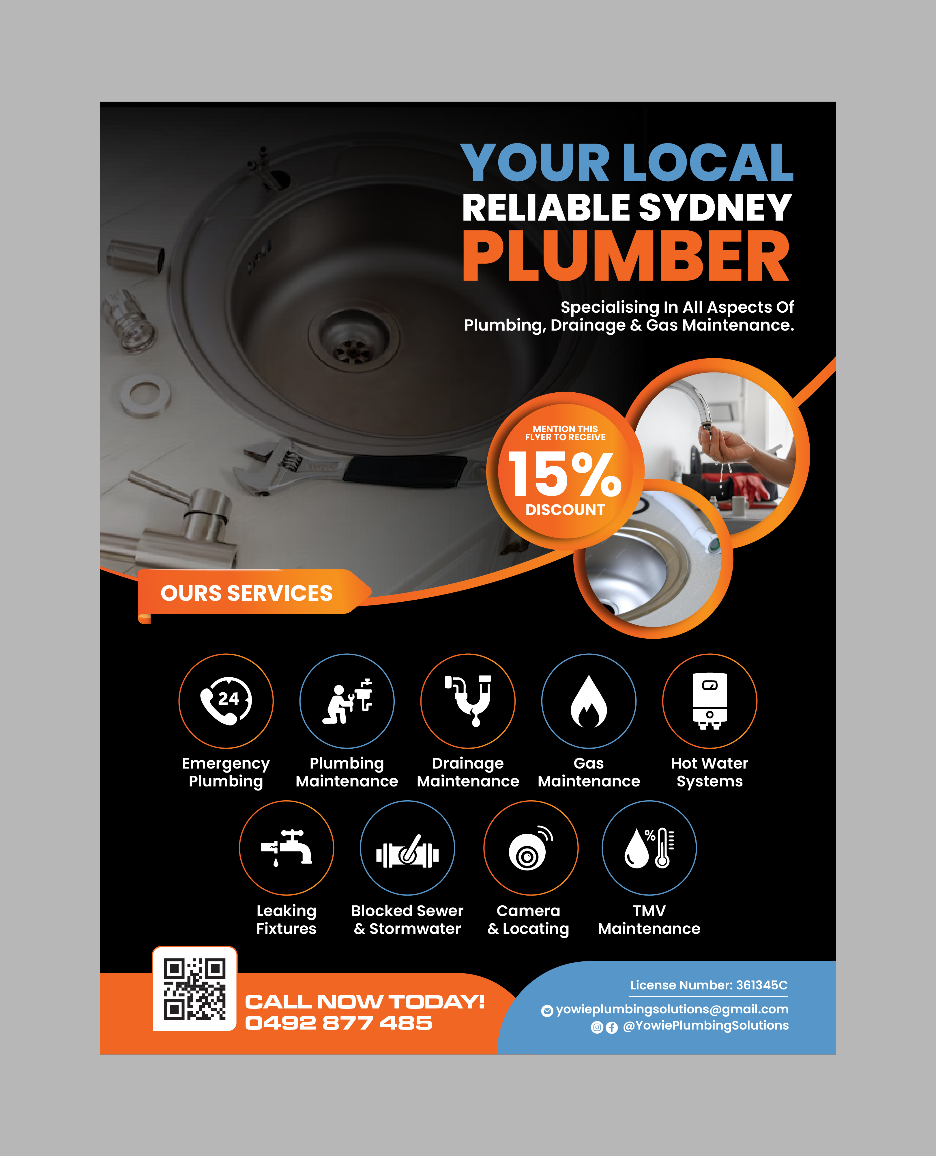 Flyer Design by 3Guys for this project | Design: #36176569
