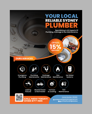 Flyer Design by 3Guys for this project | Design: #36176569