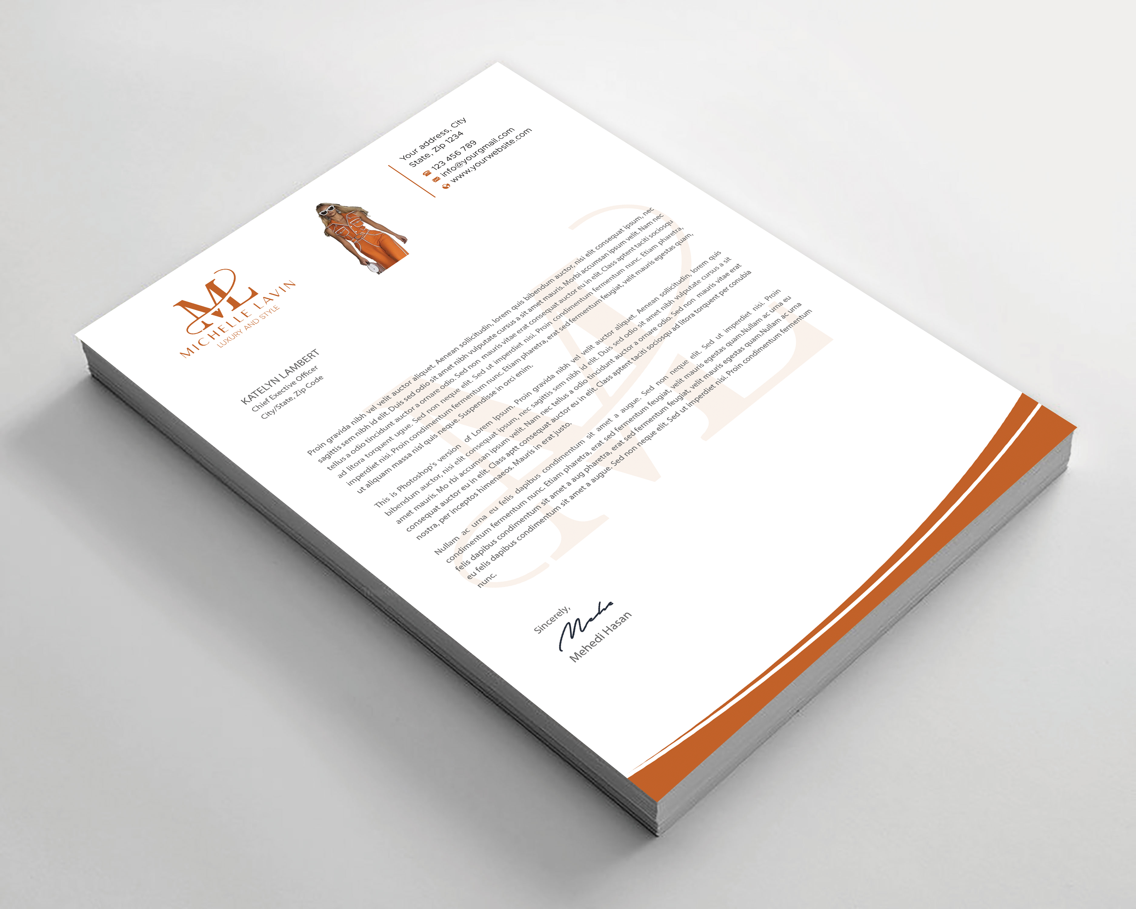 Letterhead Design by Expert Bappy for Sidecar | Design #36170386