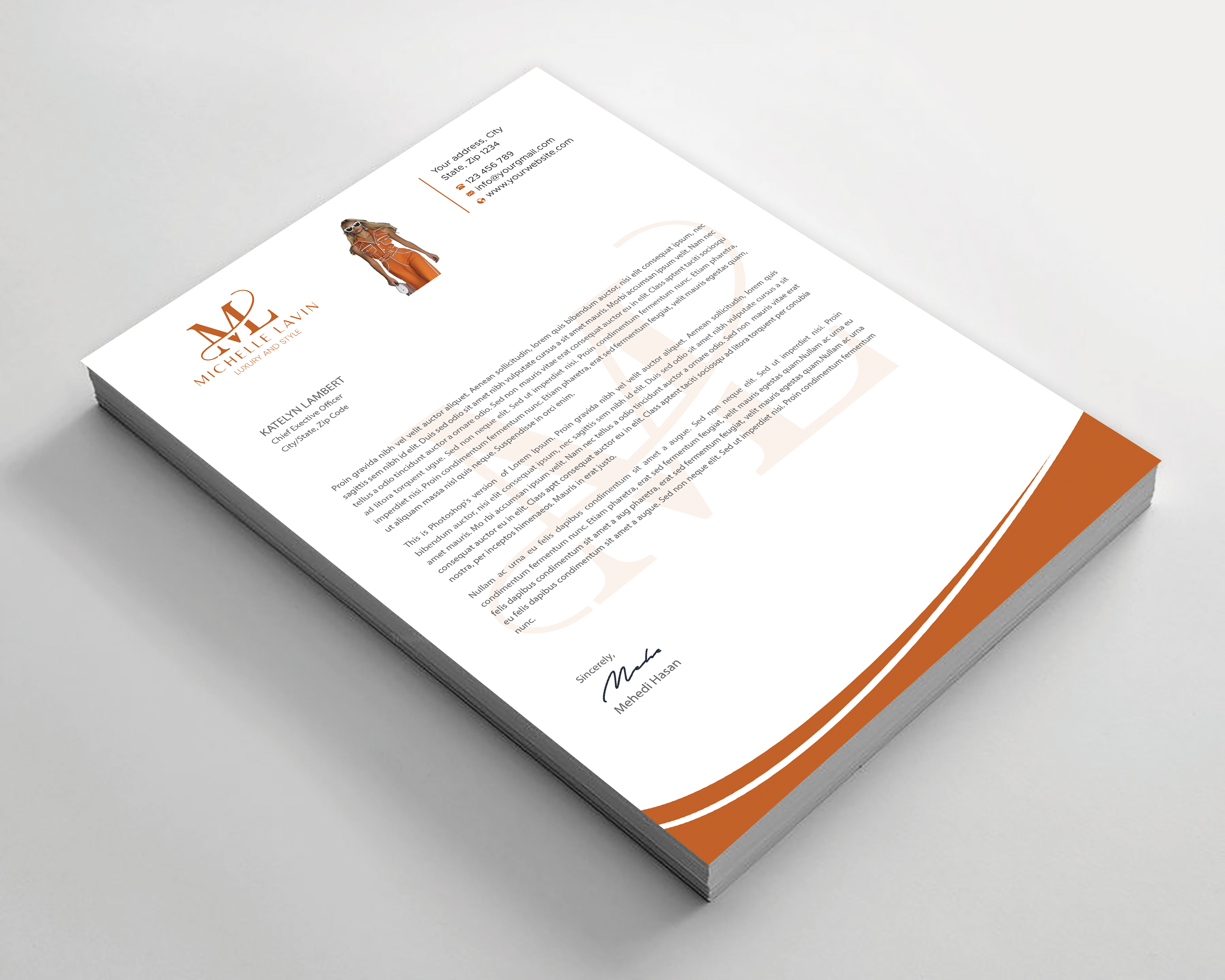 Letterhead Design by Expert Bappy for Sidecar | Design #36170410