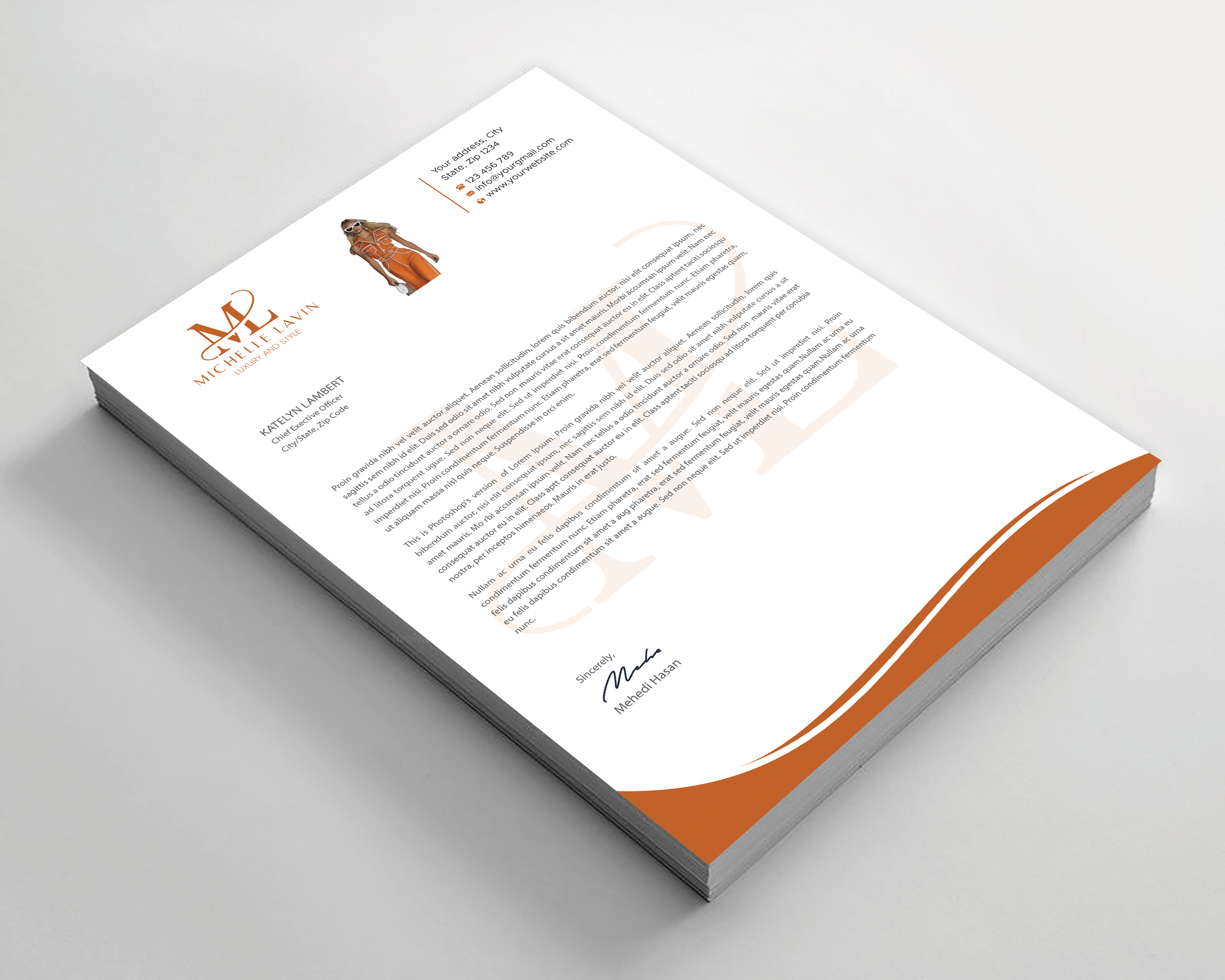 Letterhead Design by Expert Bappy for Sidecar | Design #36170411