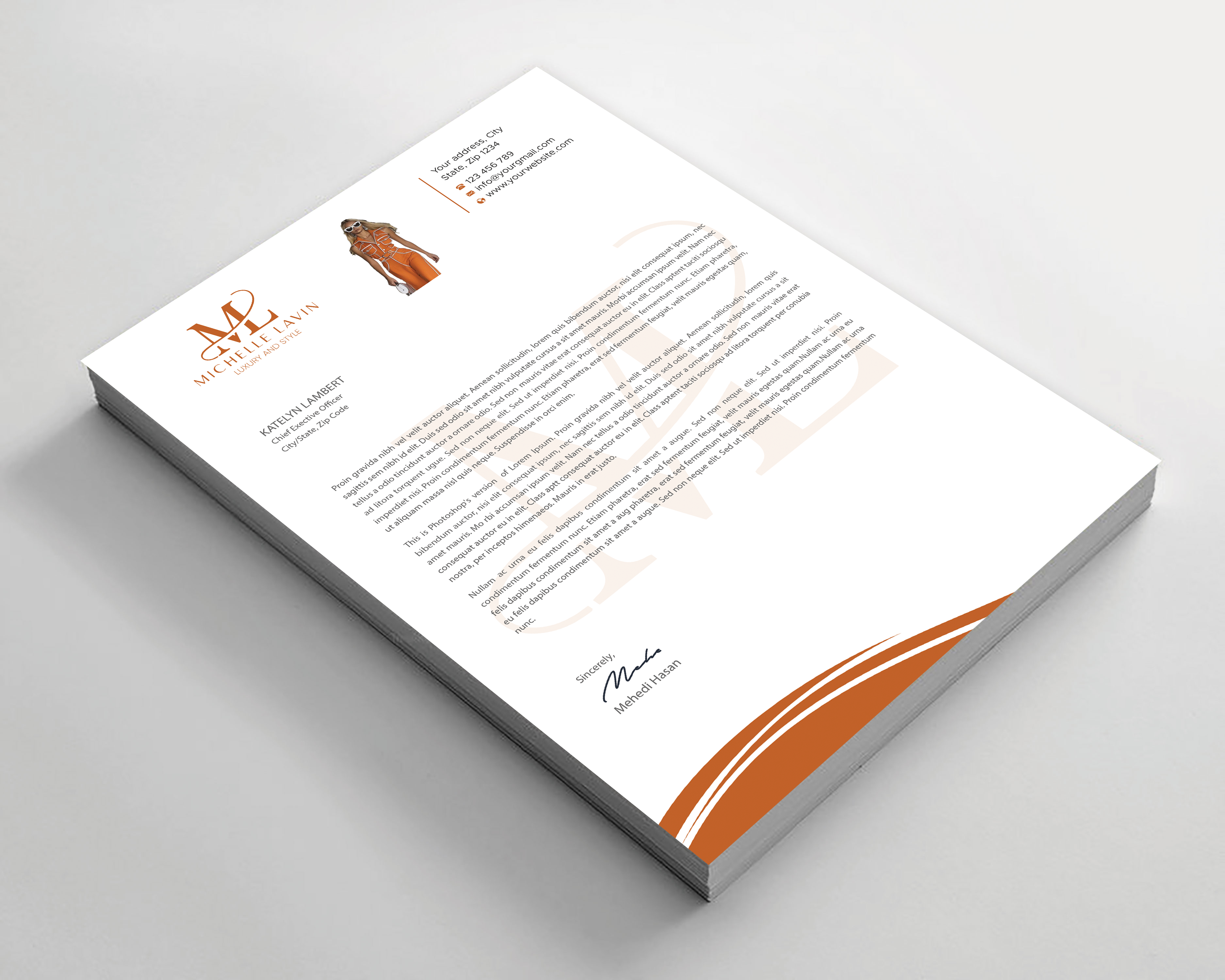 Letterhead Design by Expert Bappy for Sidecar | Design #36170422
