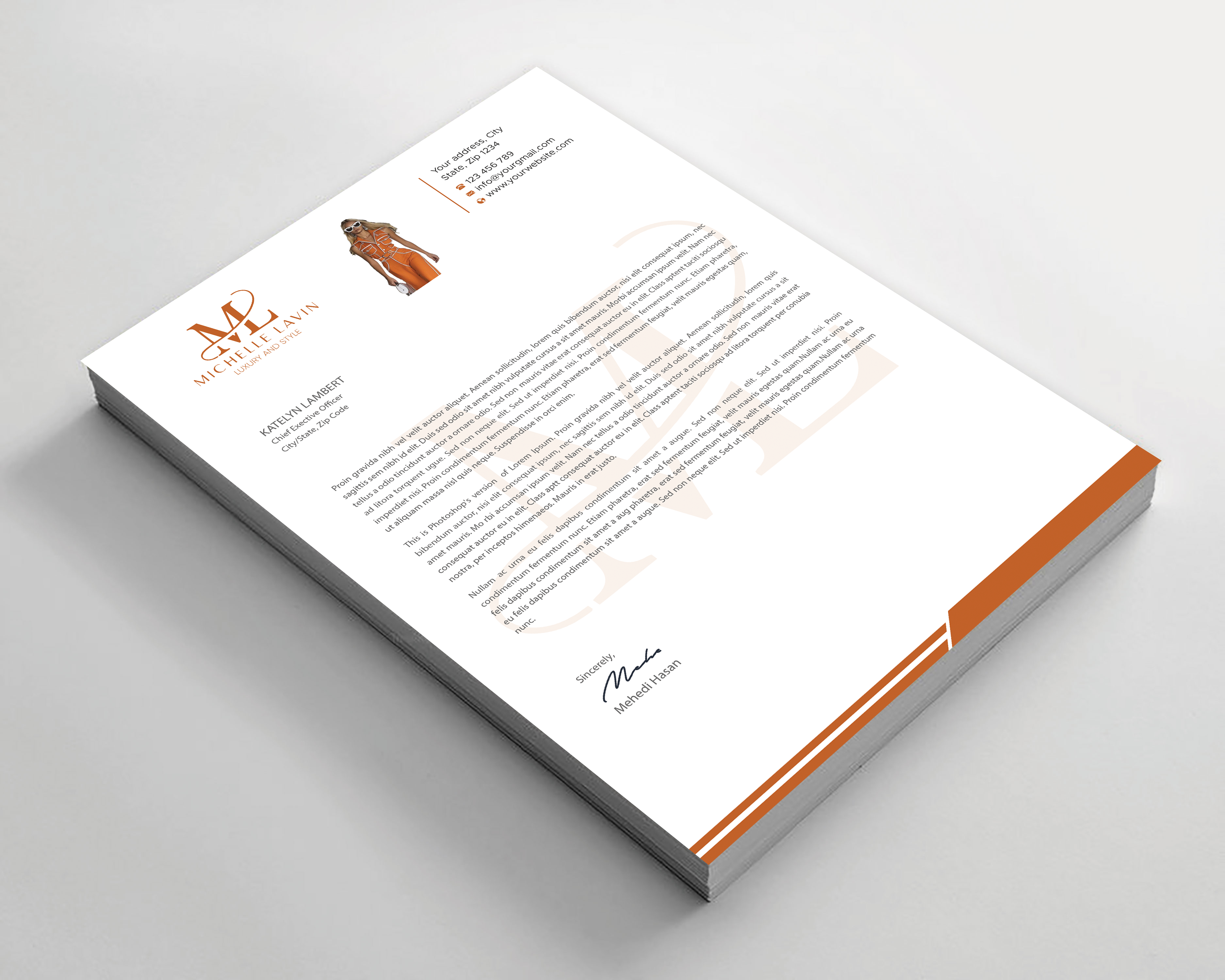 Letterhead Design by Expert Bappy for Sidecar | Design #36170423