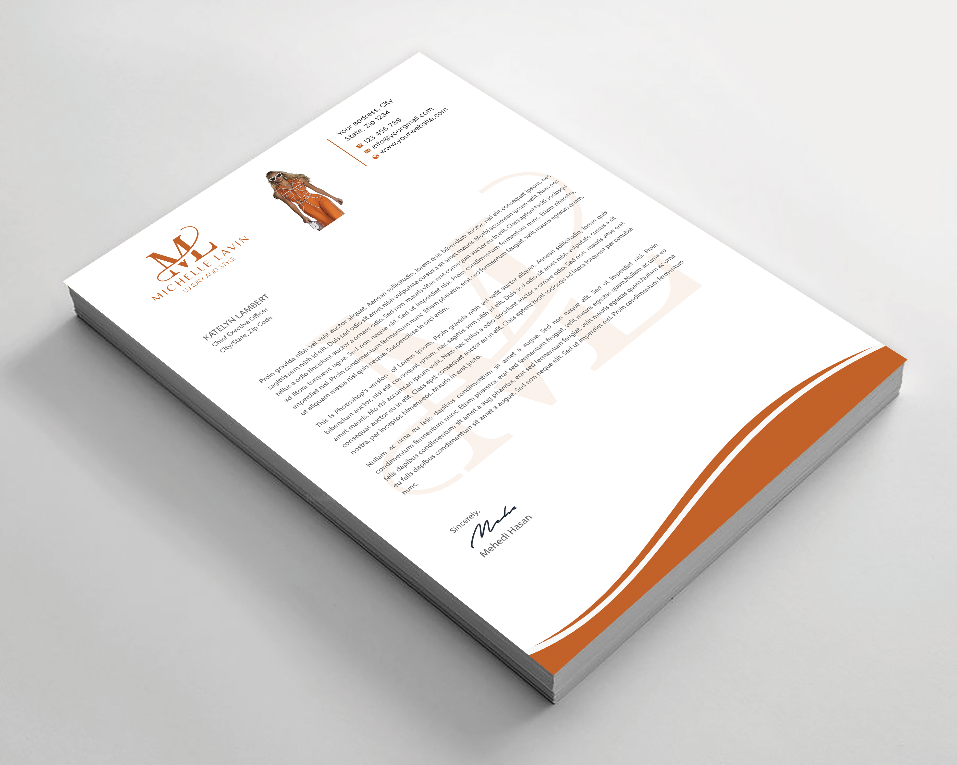 Letterhead Design by Expert Bappy for Sidecar | Design #36170431