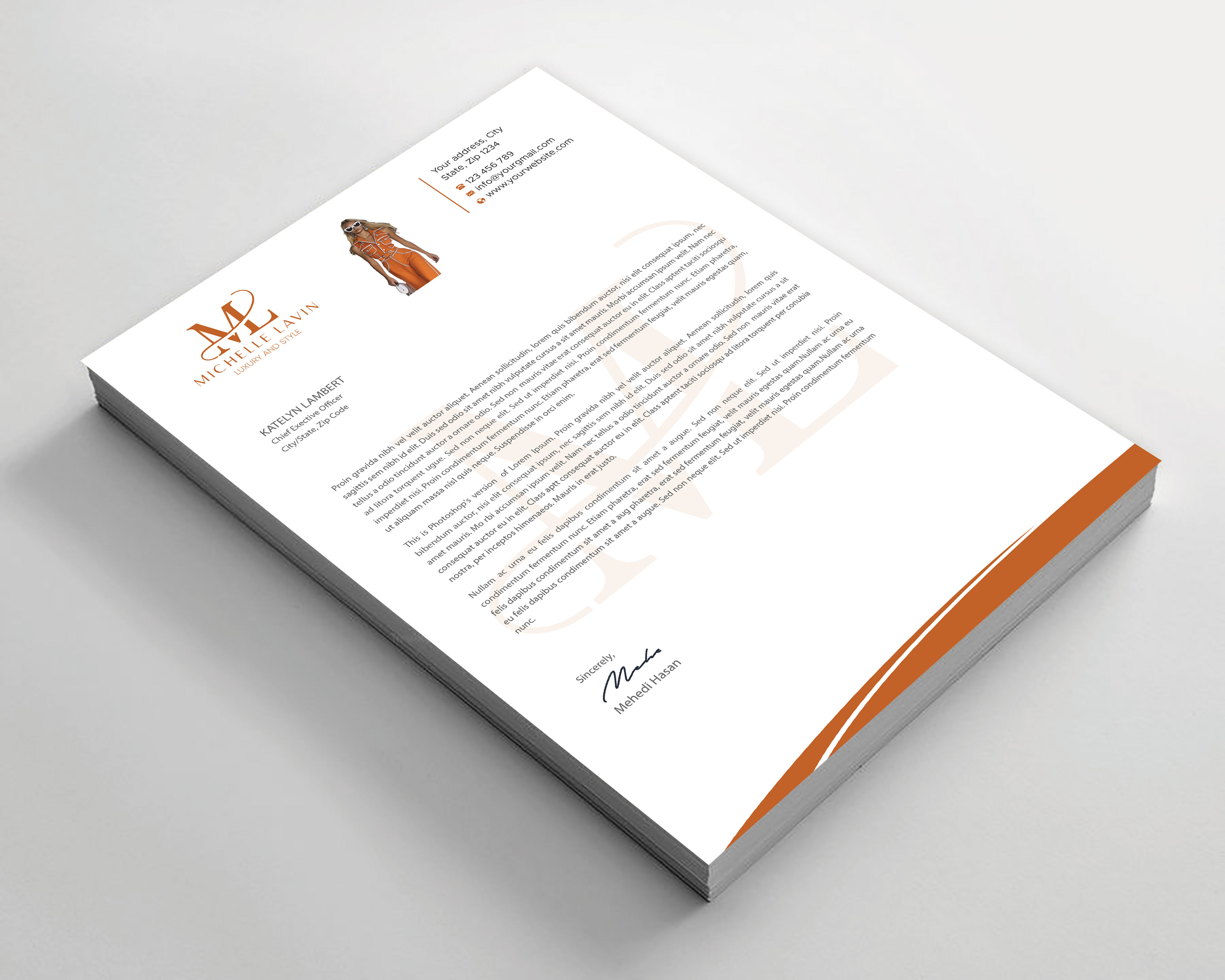 Letterhead Design by Expert Bappy for Sidecar | Design #36170433