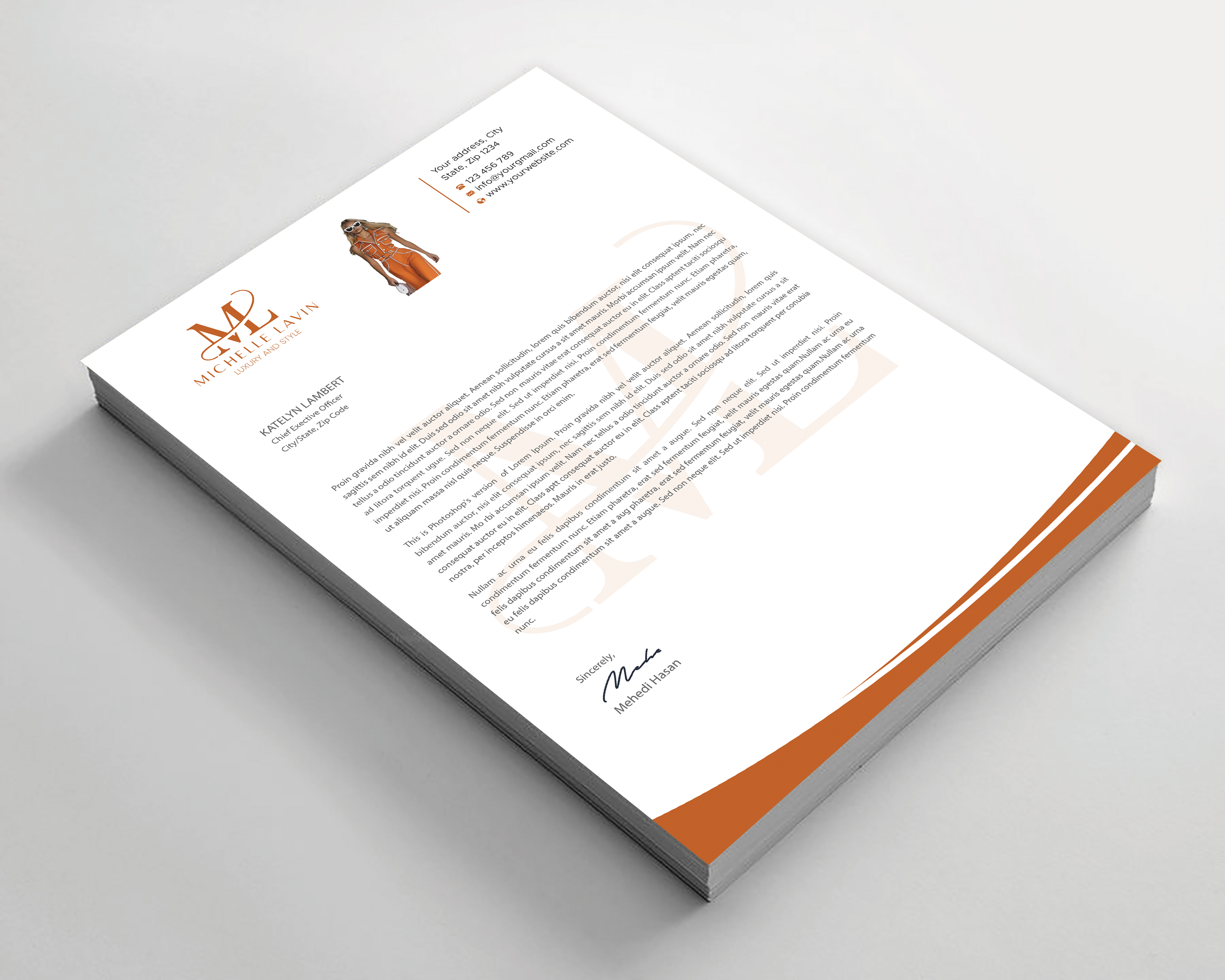 Diseño de Membrete por Expert Bappy para Sidecar | Diseño #36170434