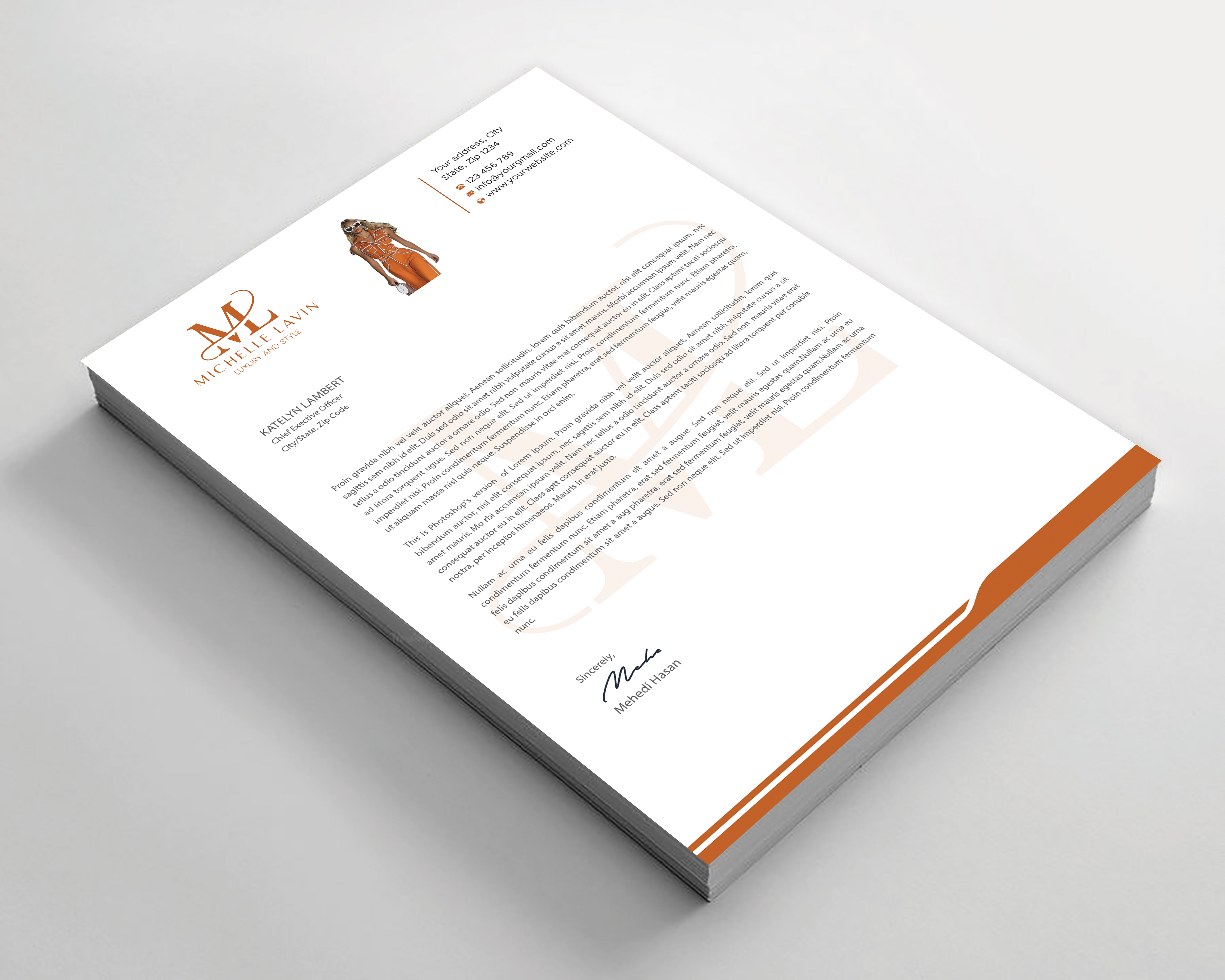 Letterhead Design by Expert Bappy for Sidecar | Design #36170435