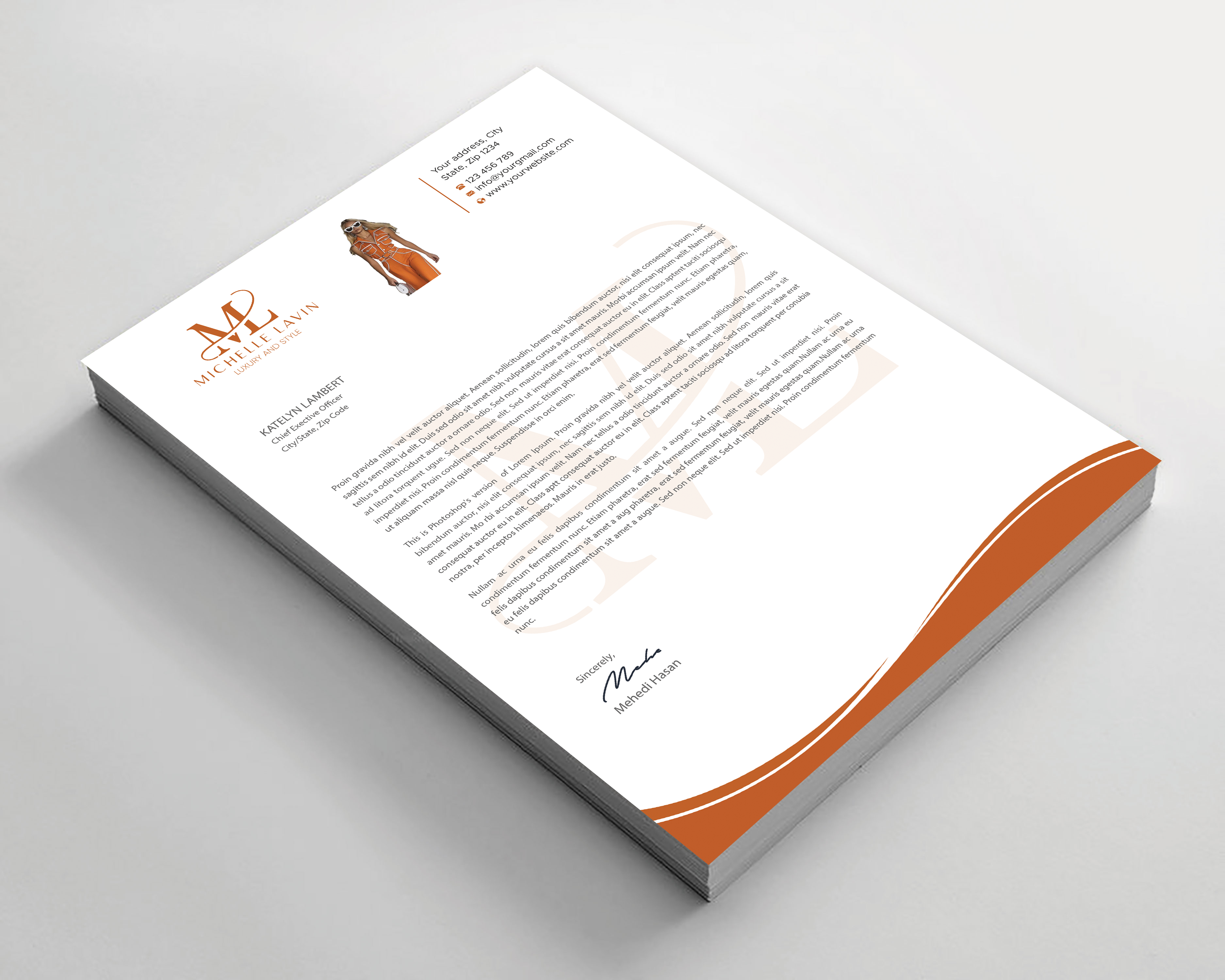 Letterhead Design by Expert Bappy for Sidecar | Design #36170784