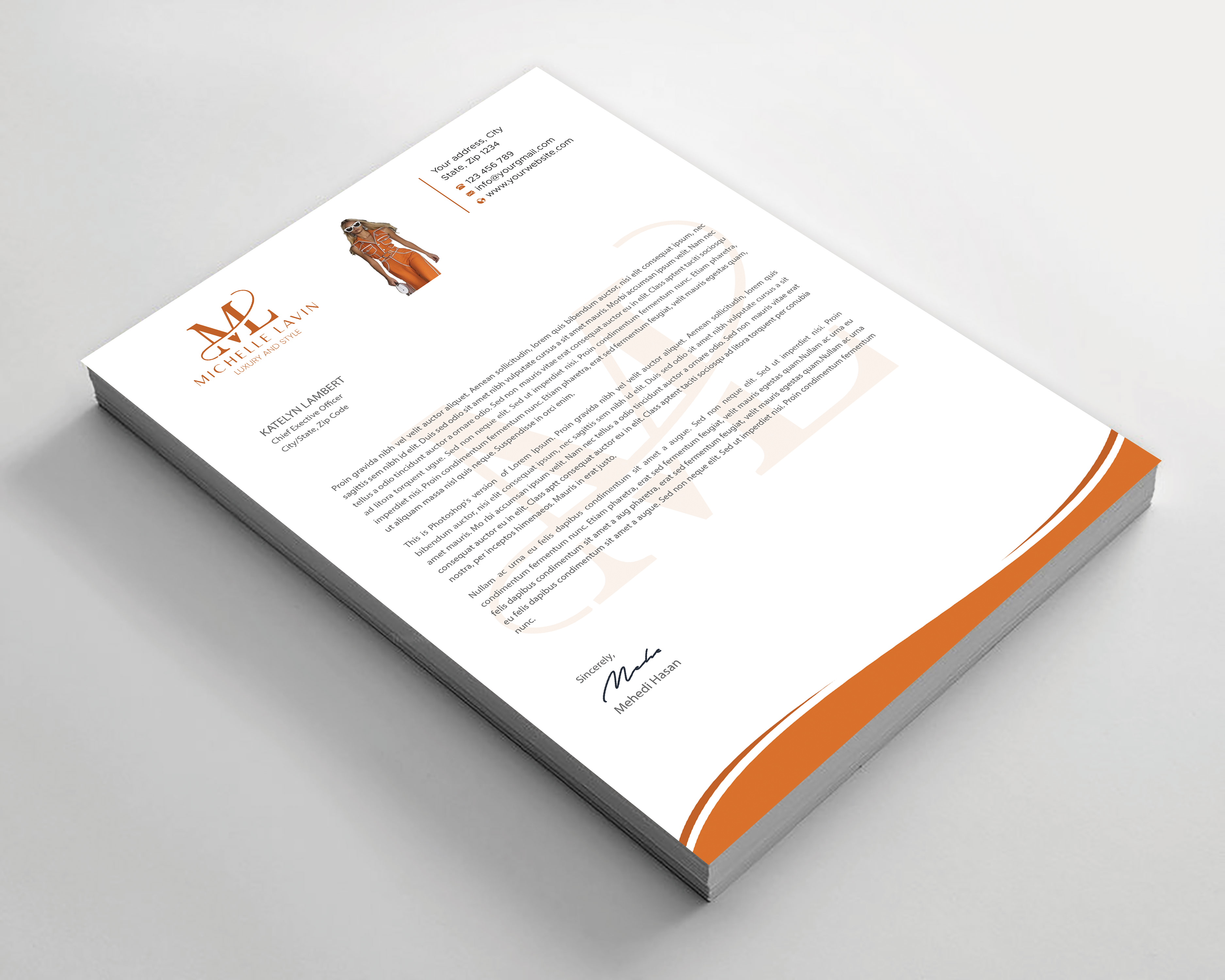 Letterhead Design by Expert Bappy for Sidecar | Design #36170785