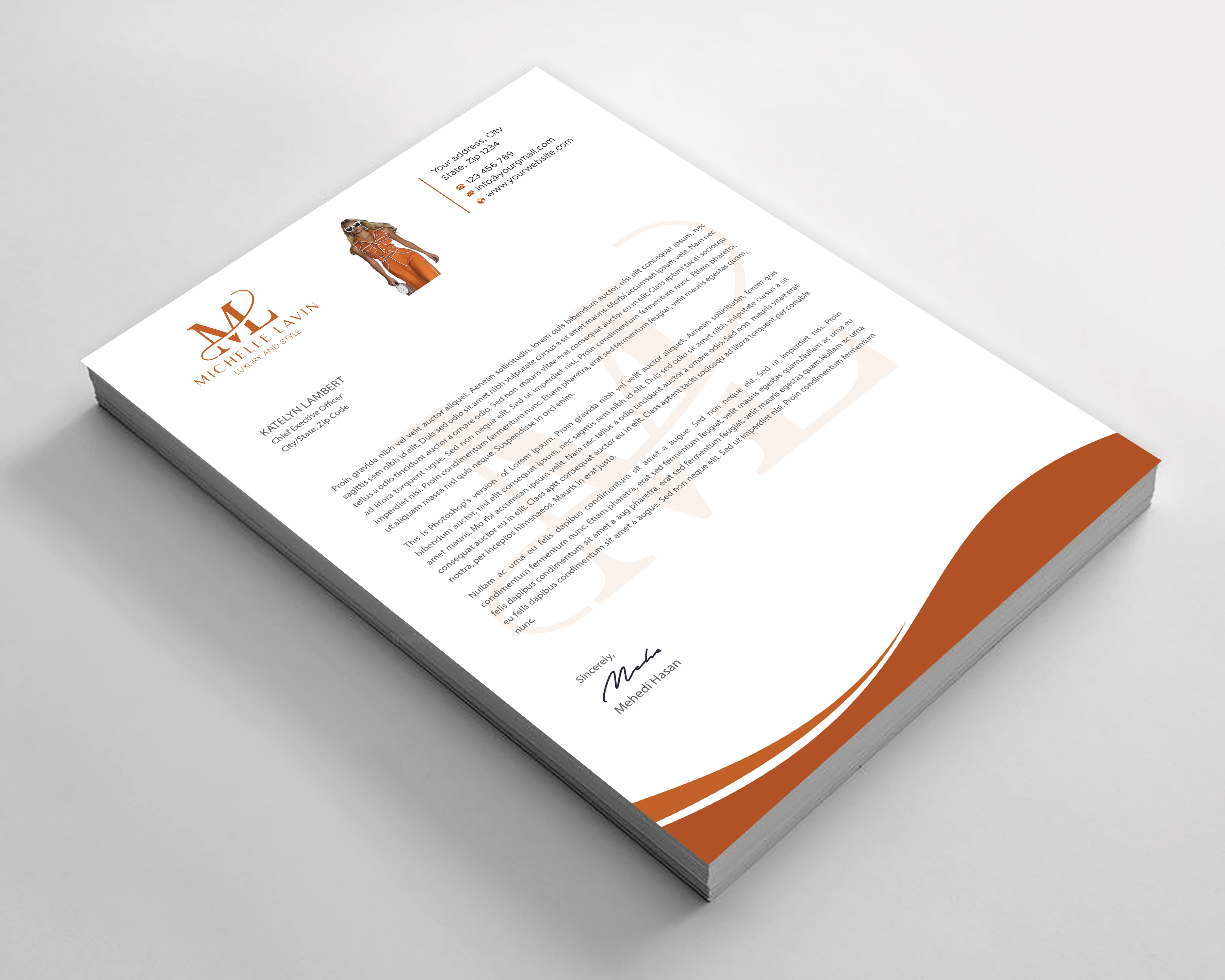 Letterhead Design by Expert Bappy for Sidecar | Design #36170786