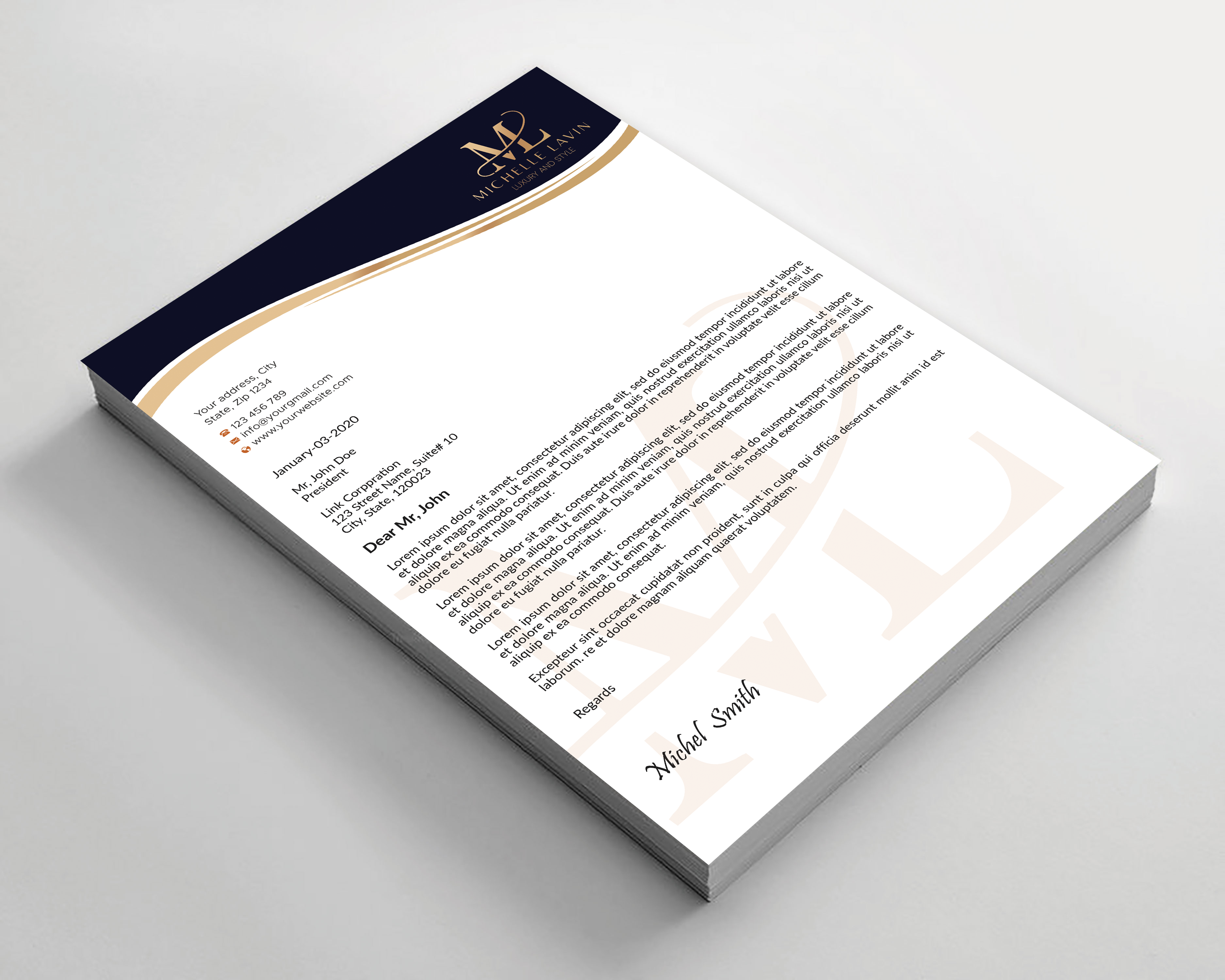 Letterhead Design by Expert Bappy for Sidecar | Design #36173629