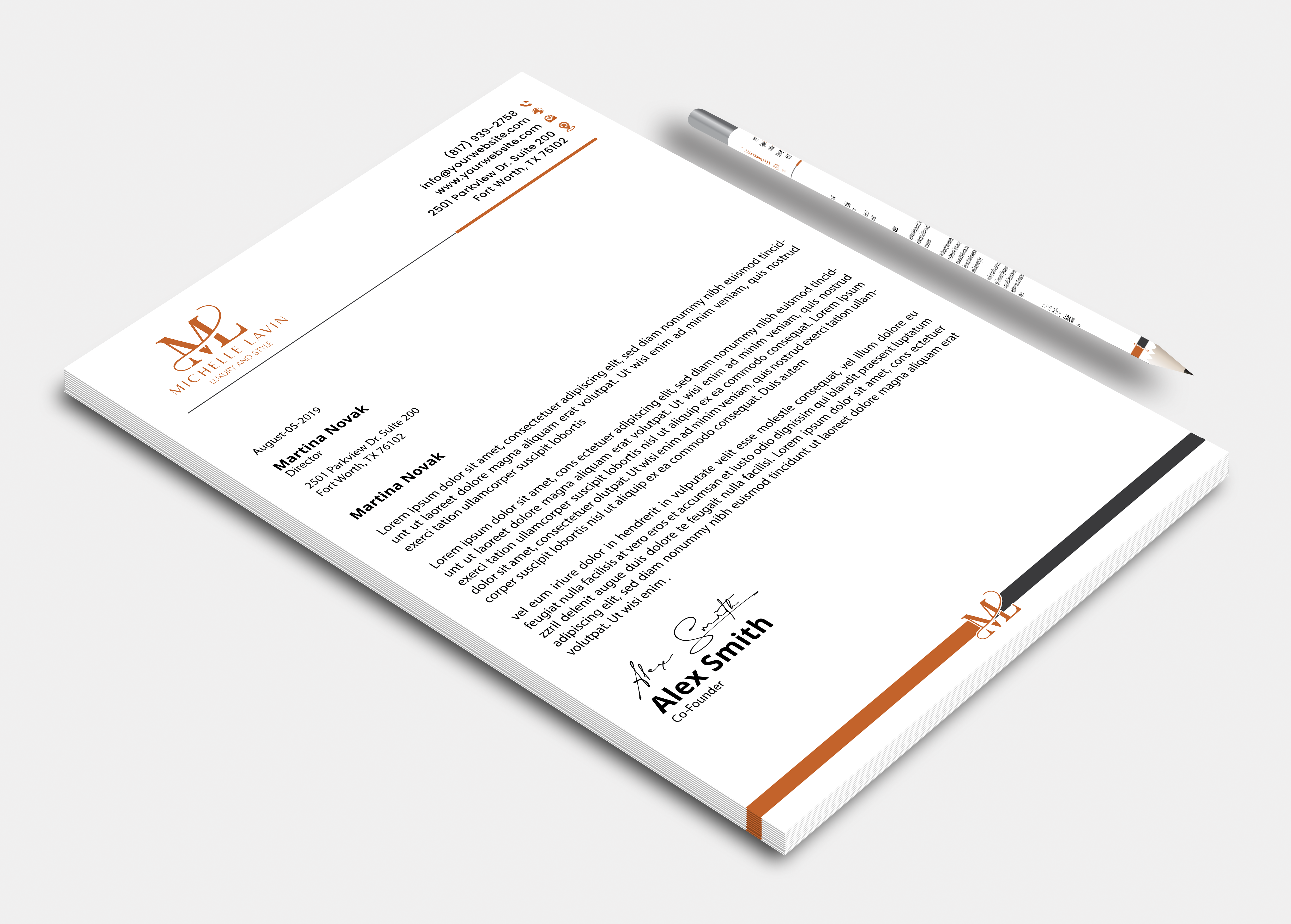 Letterhead Design by DesignerShahadat for Sidecar | Design #36171257