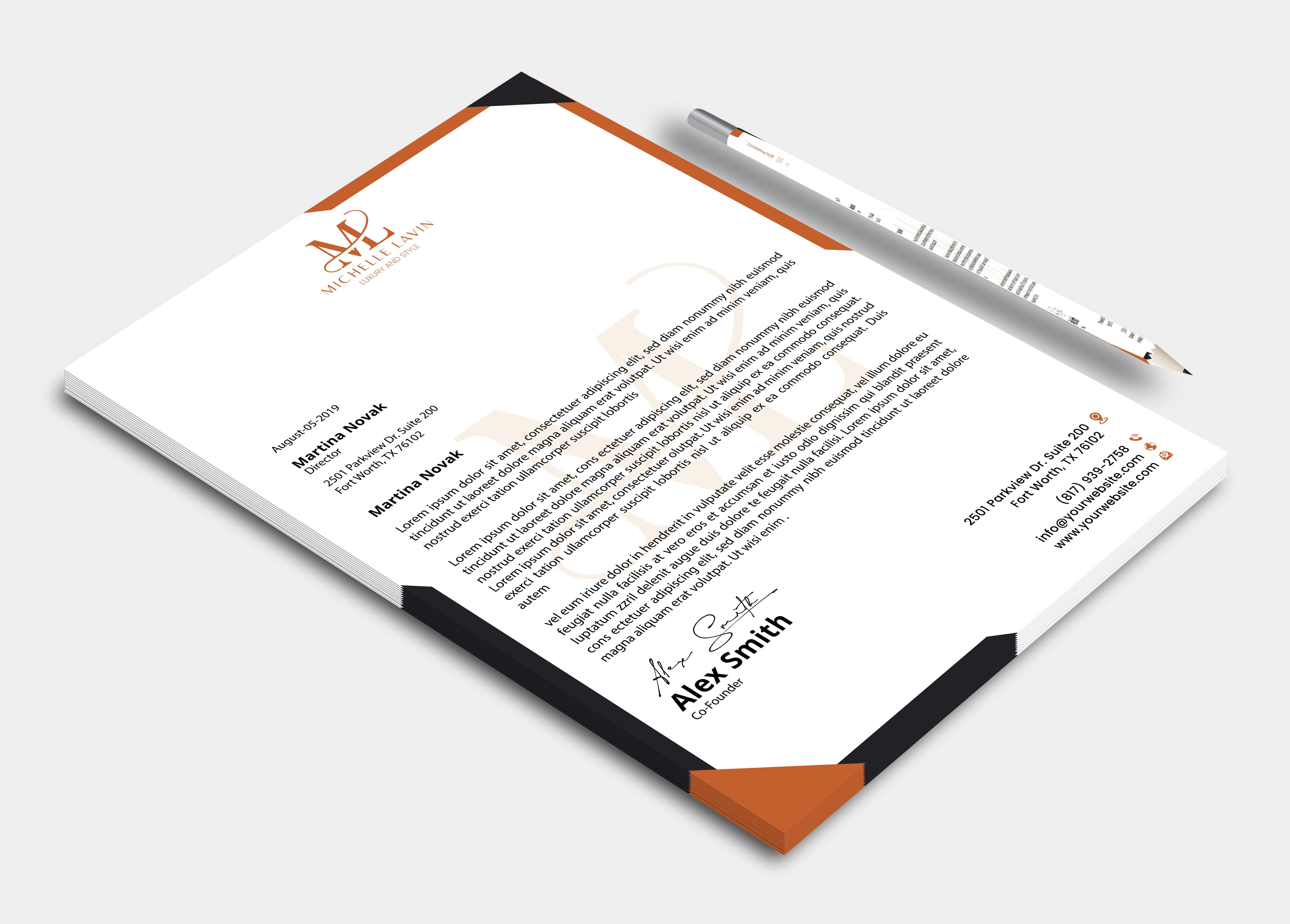 Letterhead Design by DesignerShahadat for Sidecar | Design #36171342