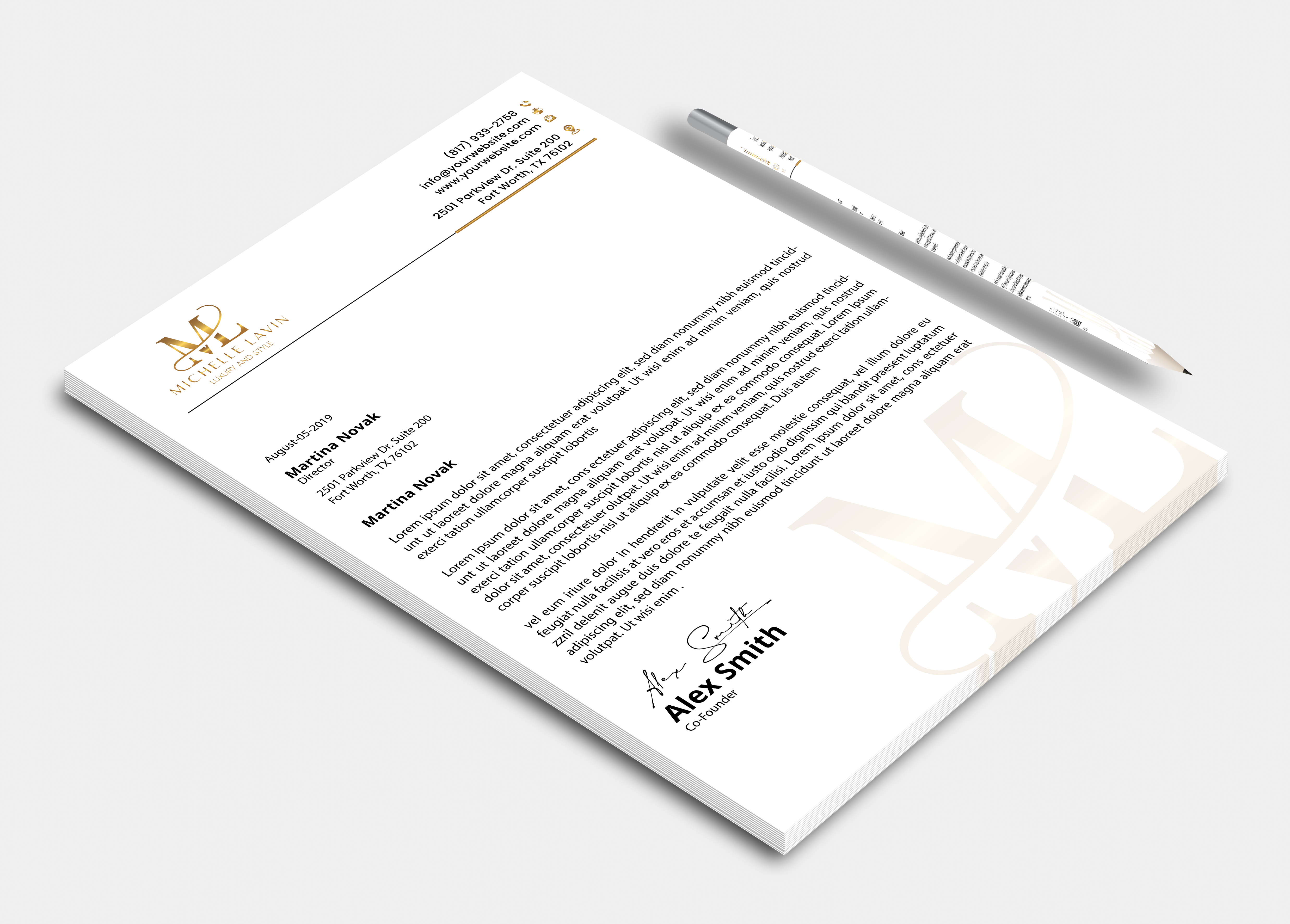 Letterhead Design by DesignerShahadat for Sidecar | Design #36173987