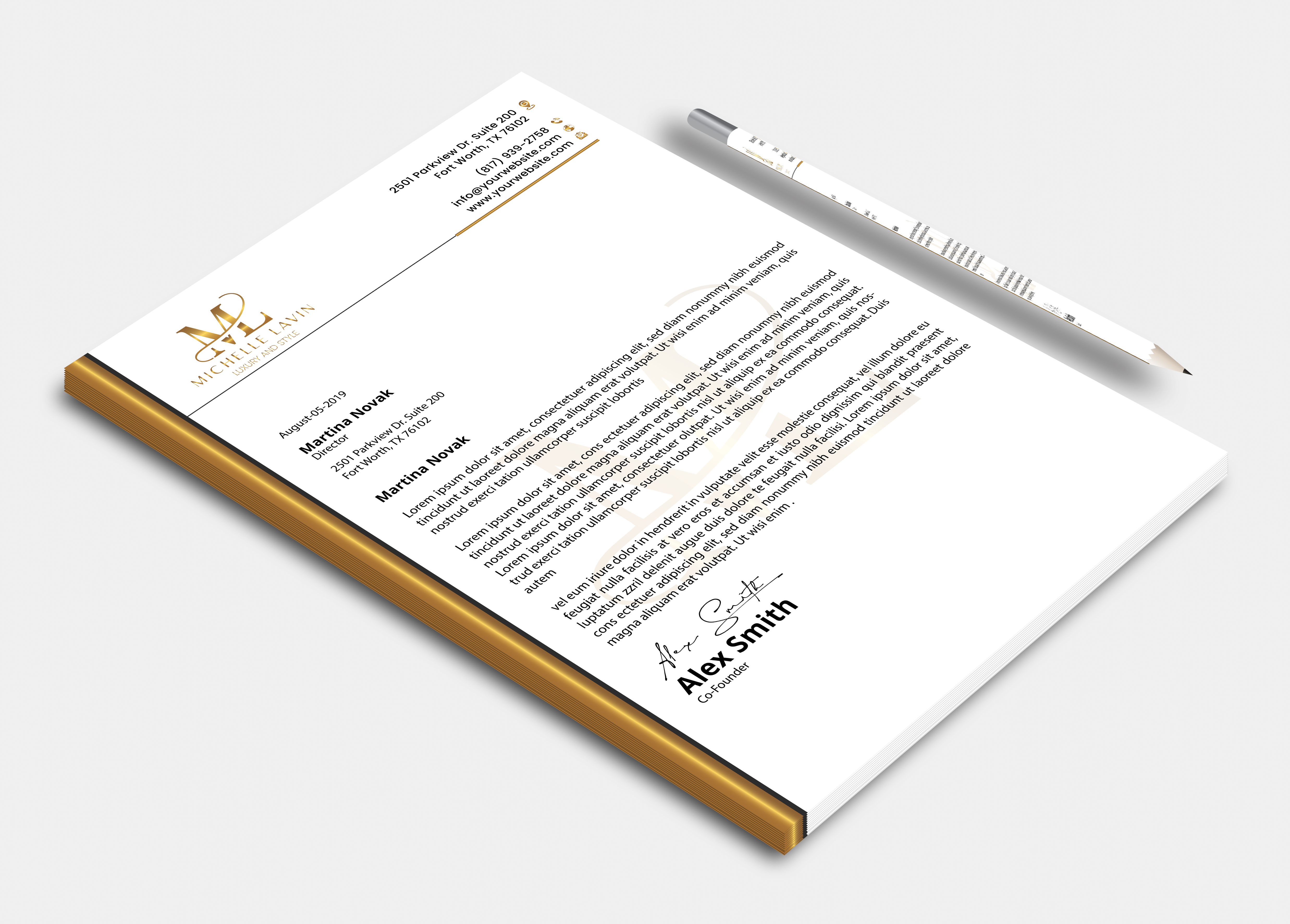 Letterhead Design by DesignerShahadat for Sidecar | Design #36173990
