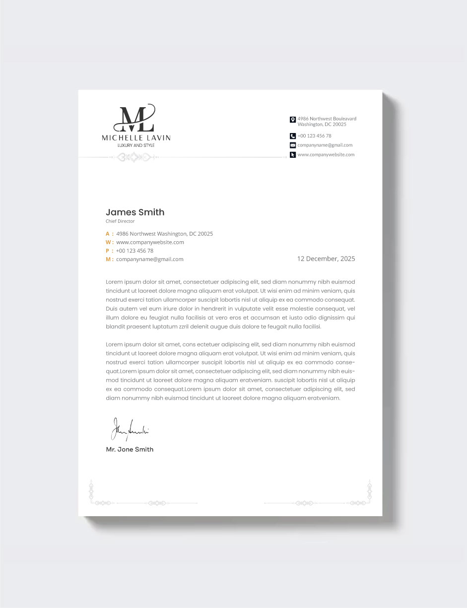 Letterhead Design by artbitin for Sidecar | Design #36192303
