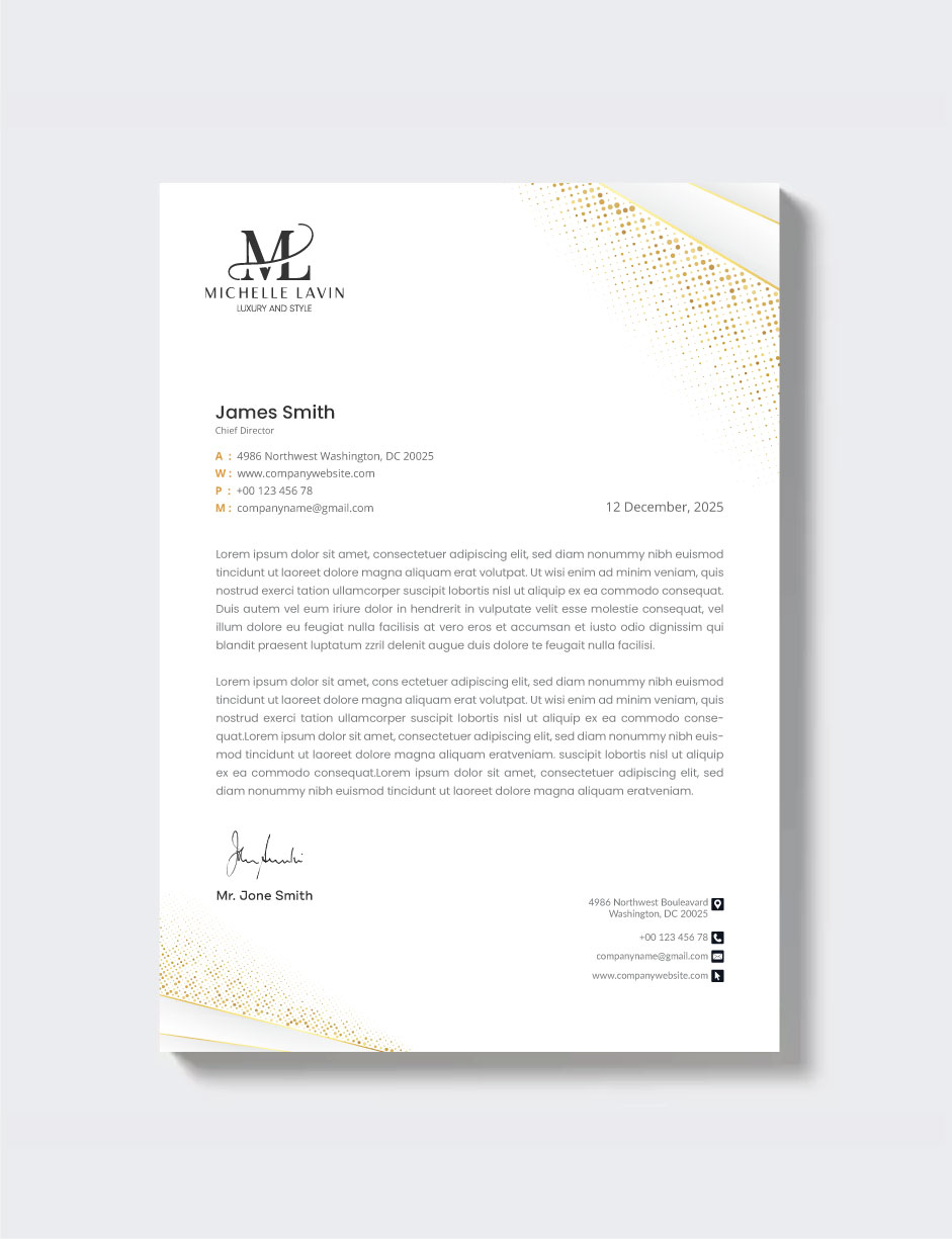 Letterhead Design by artbitin for Sidecar | Design #36192305