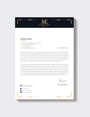 Letterhead Design by artbitin for Sidecar | Design: #36192306