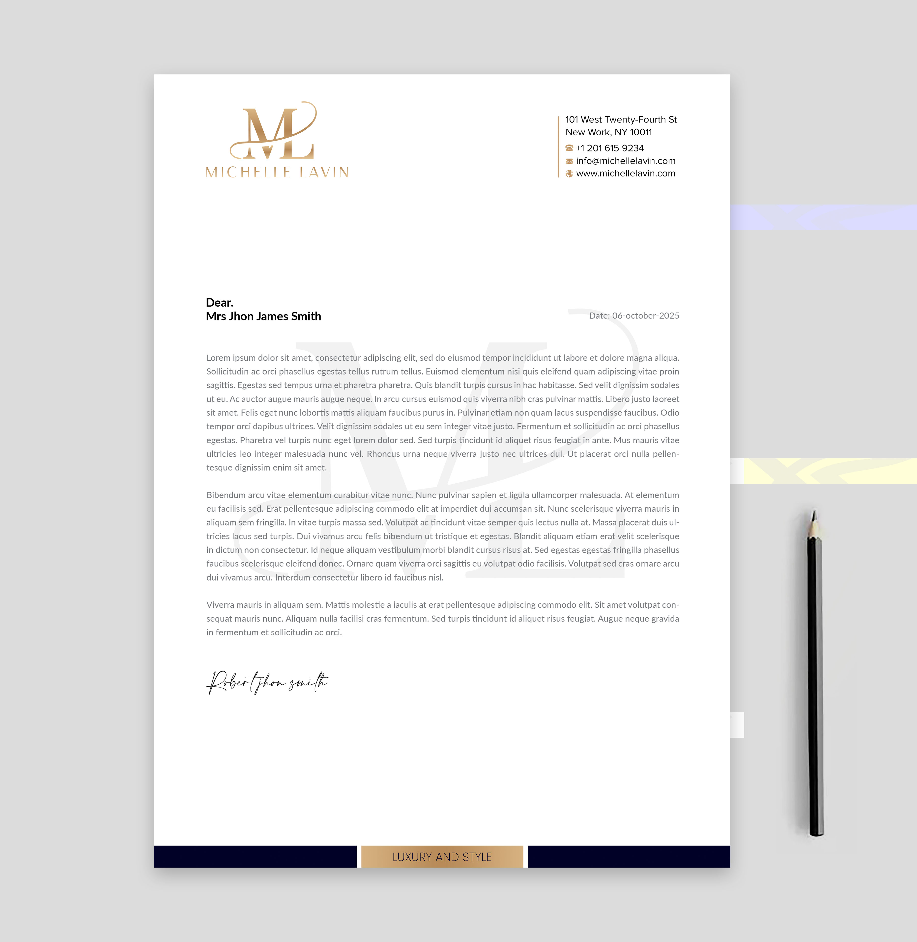 Letterhead Design by Sabbir_2025 for Sidecar | Design #36170835