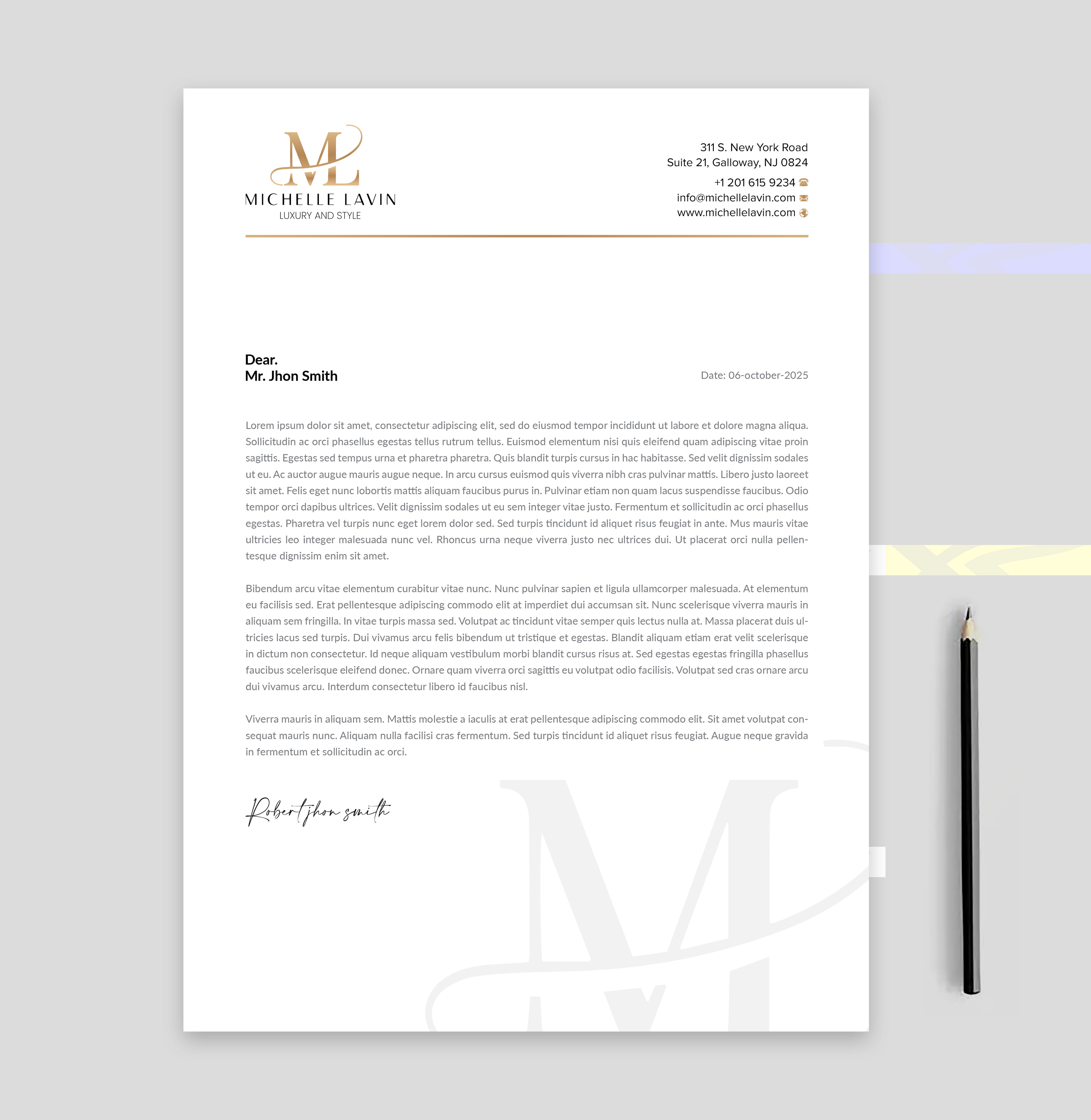 Letterhead Design by Sabbir_2025 for Sidecar | Design #36170971