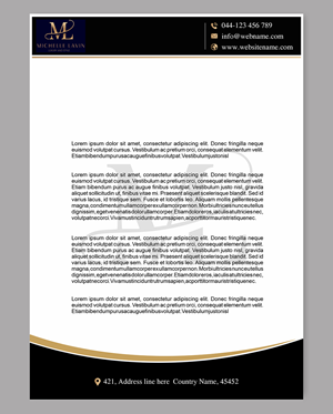 Letterhead Design by designer1975 for Sidecar | Design: #36208567