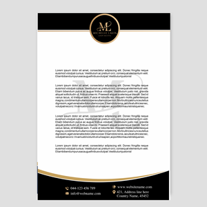 Letterhead Design by designer1975 for Sidecar | Design: #36208825