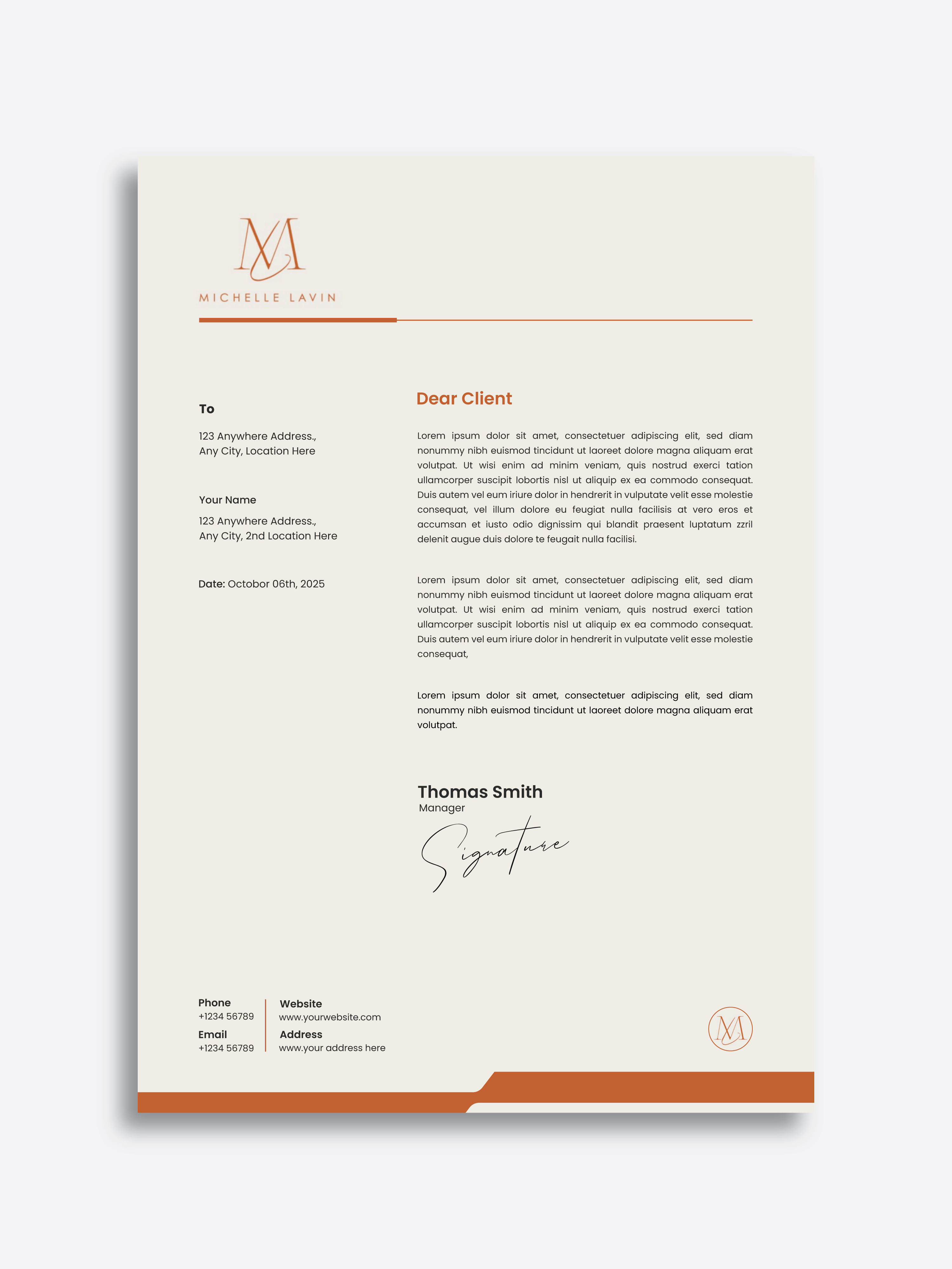 Letterhead Design by grappikstar for Sidecar | Design #36171940