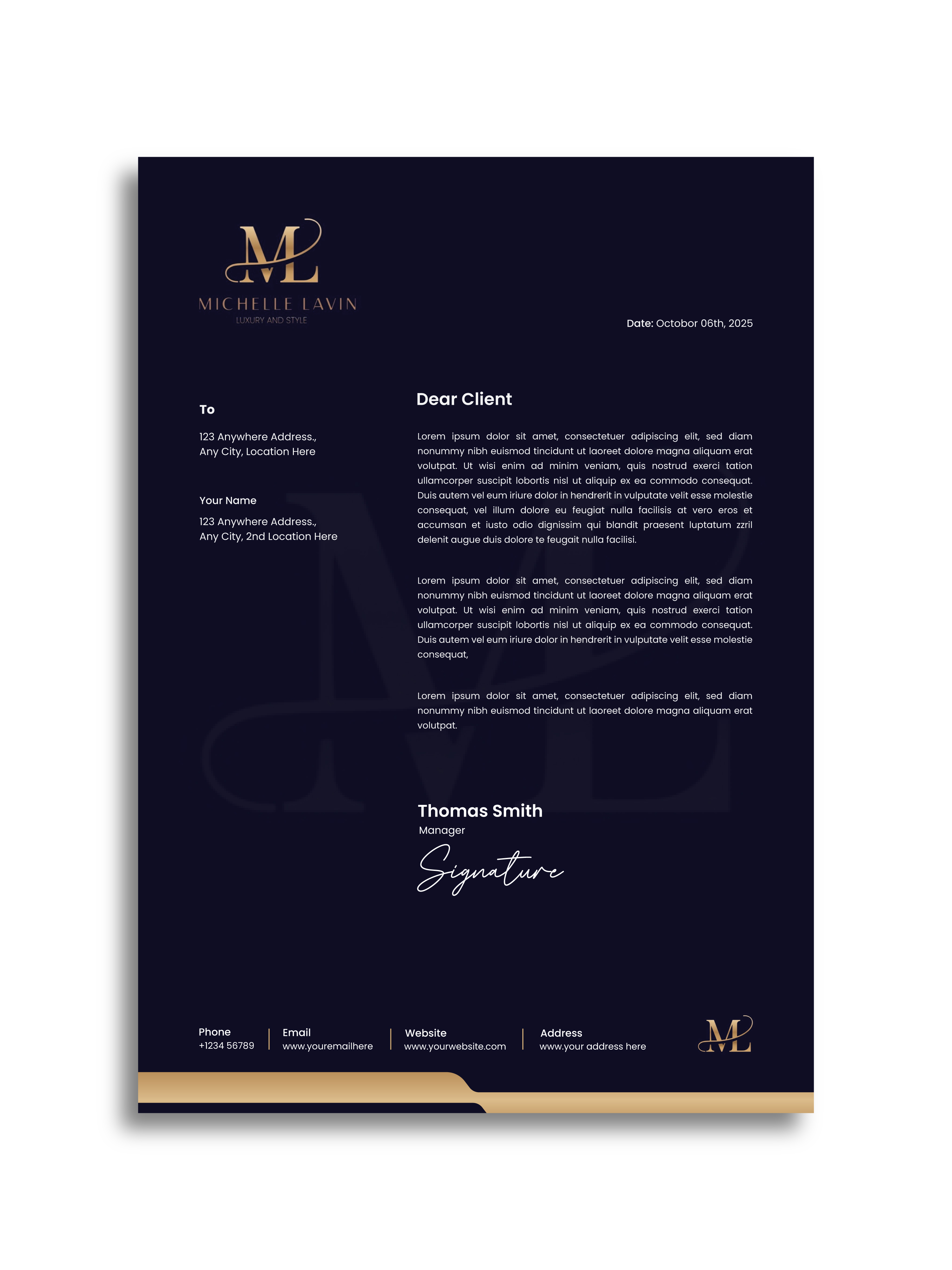 Briefkopf-Design von vectpixert für Sidecar | Design #36173586