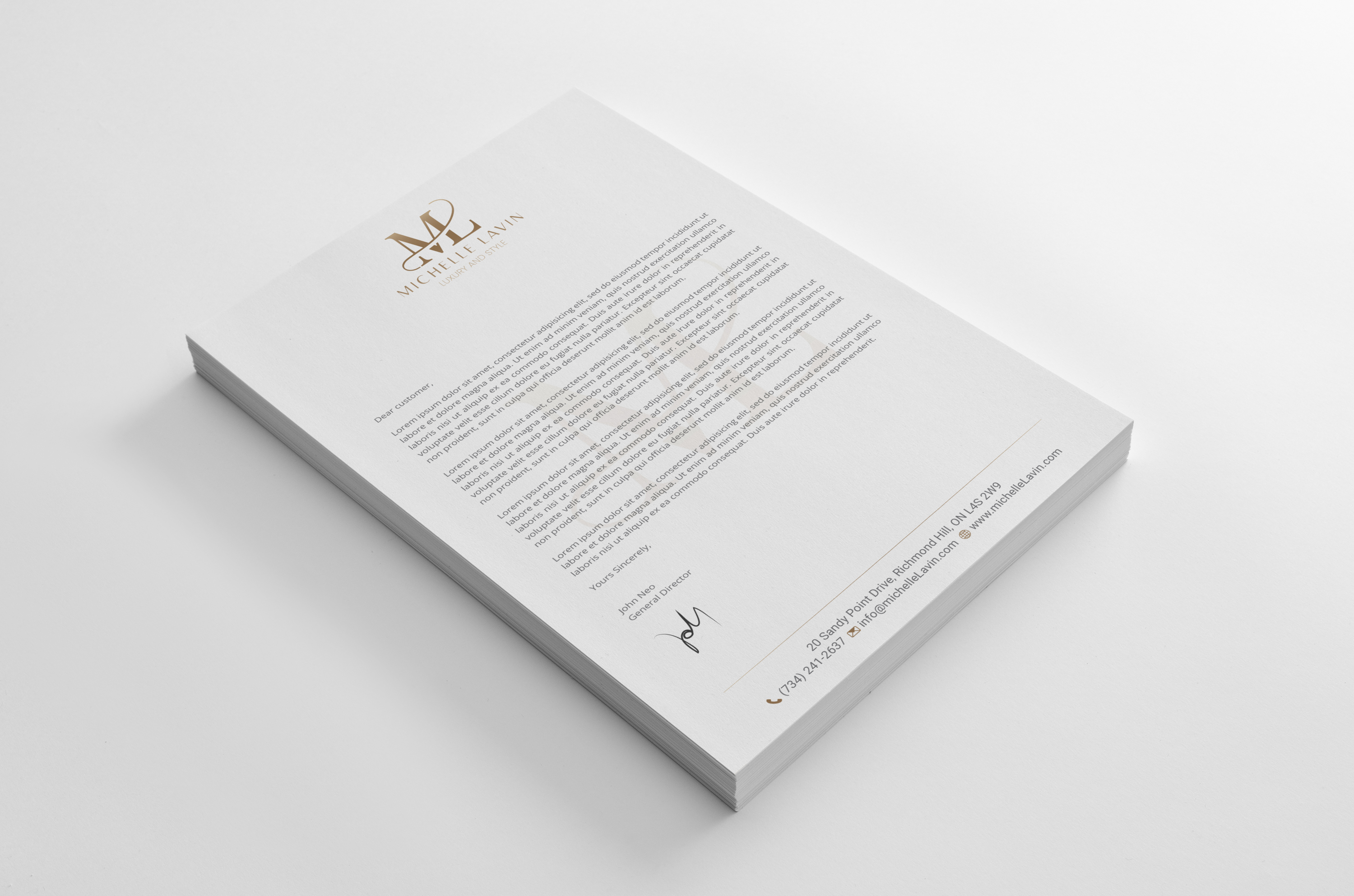 Letterhead Design by R.design for Sidecar | Design #36171250
