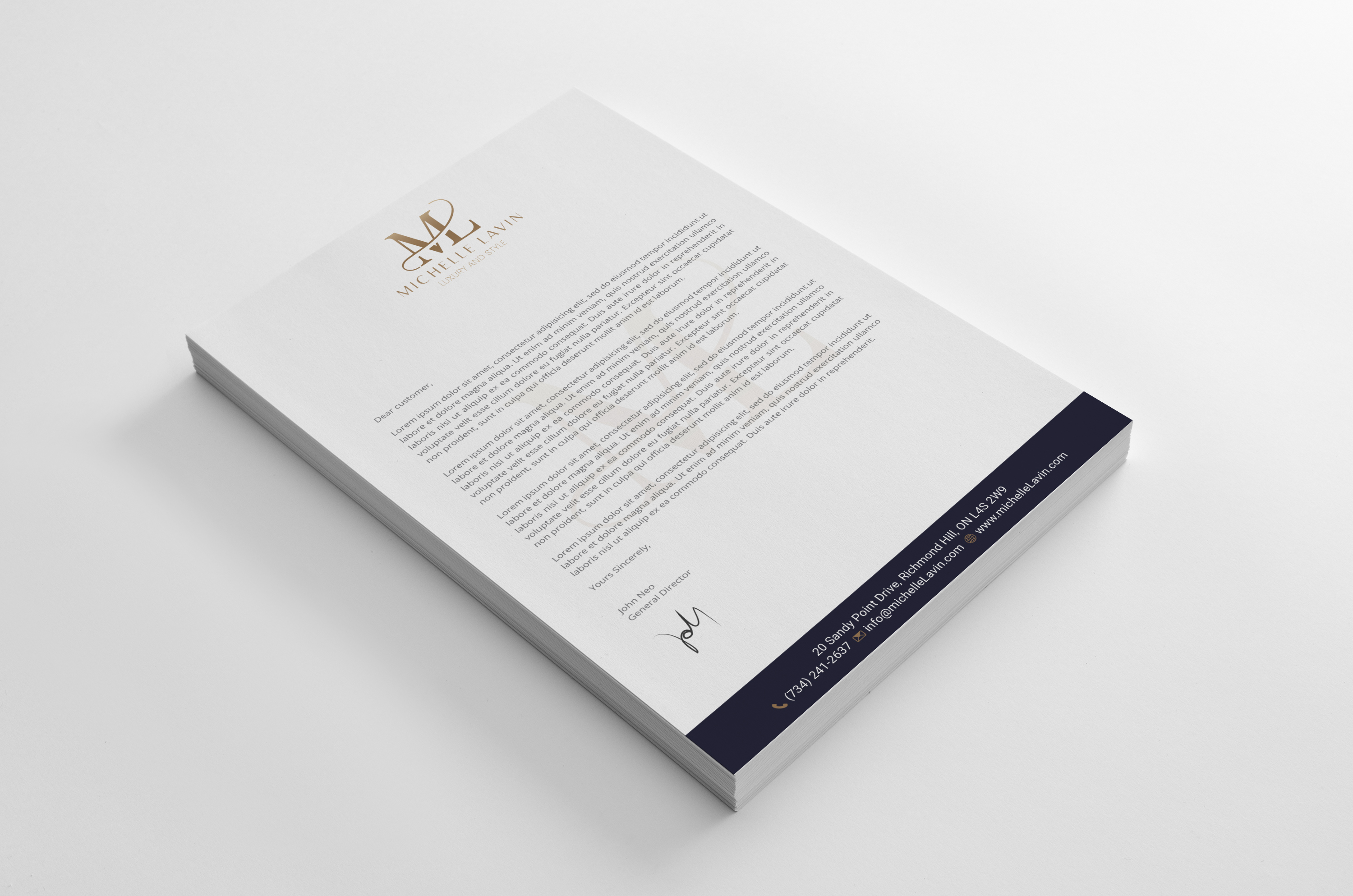 Letterhead Design by R.design for Sidecar | Design #36171252