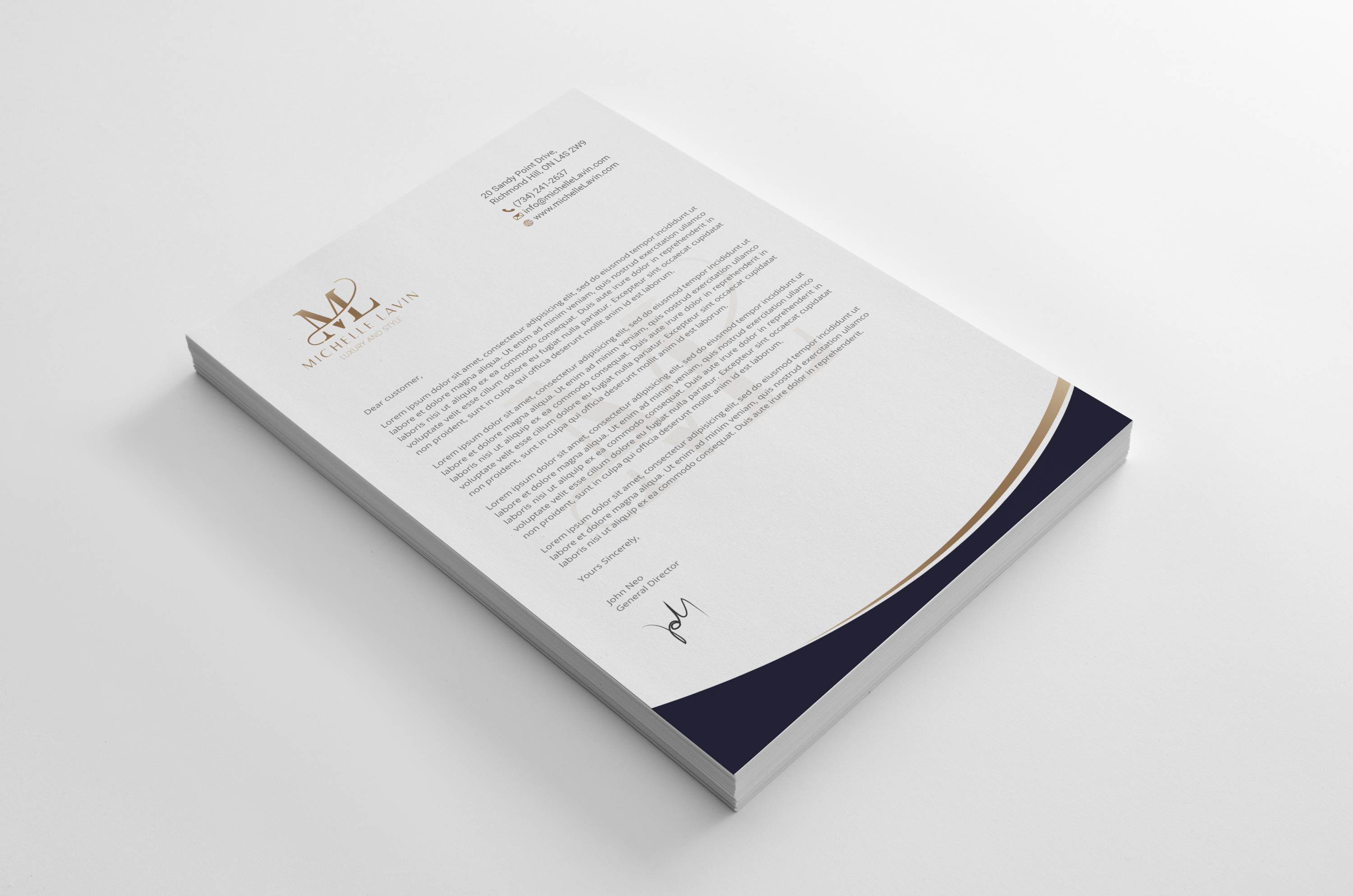 Letterhead Design by R.design for Sidecar | Design #36171258