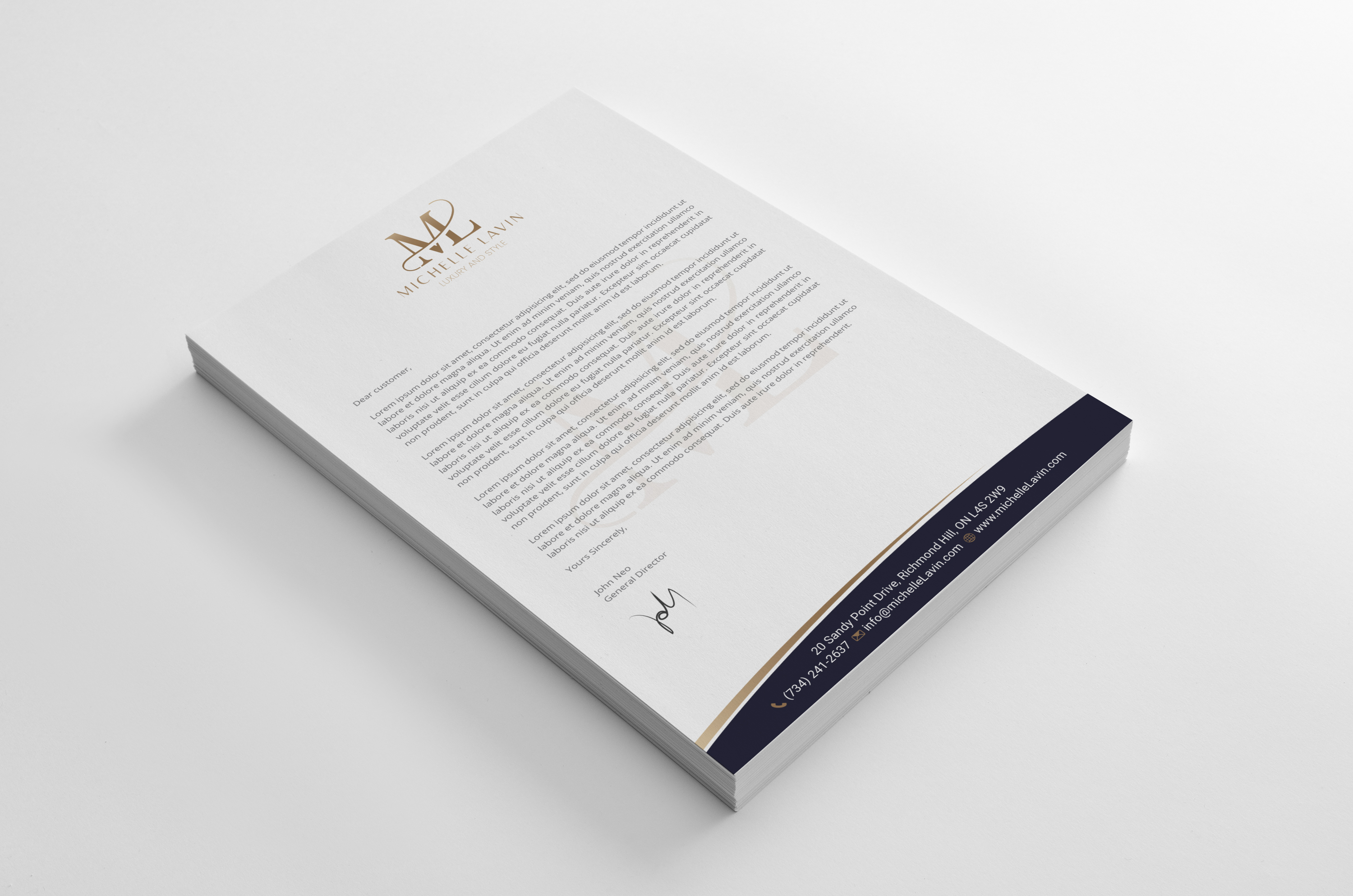 Letterhead Design by R.design for Sidecar | Design #36171261