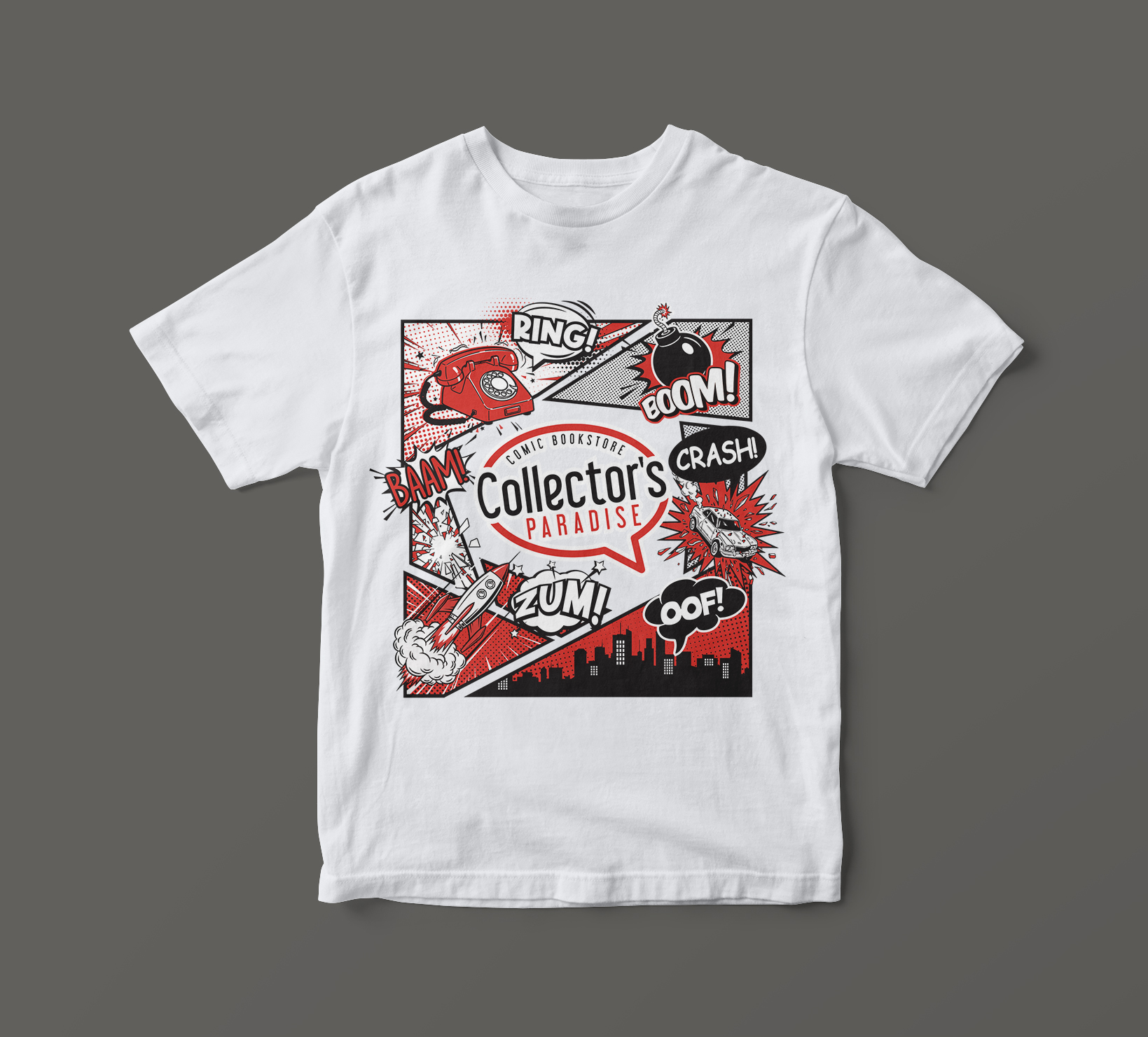 T-shirt Design by SofiaDesignStudio for Collector's Paradise | Design #36230654