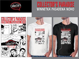 T-shirt Design by QWERTY graphics for Collector's Paradise | Design: #36229447