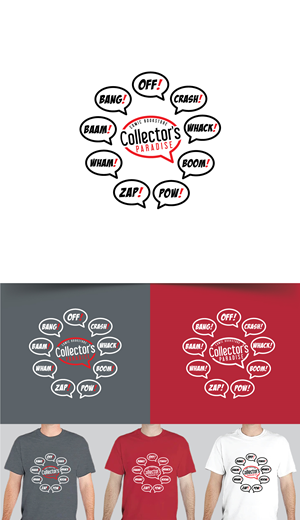 T-shirt Design by creativepix for Collector's Paradise | Design: #36177950