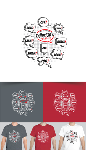 T-shirt Design by creativepix for Collector's Paradise | Design: #36184390