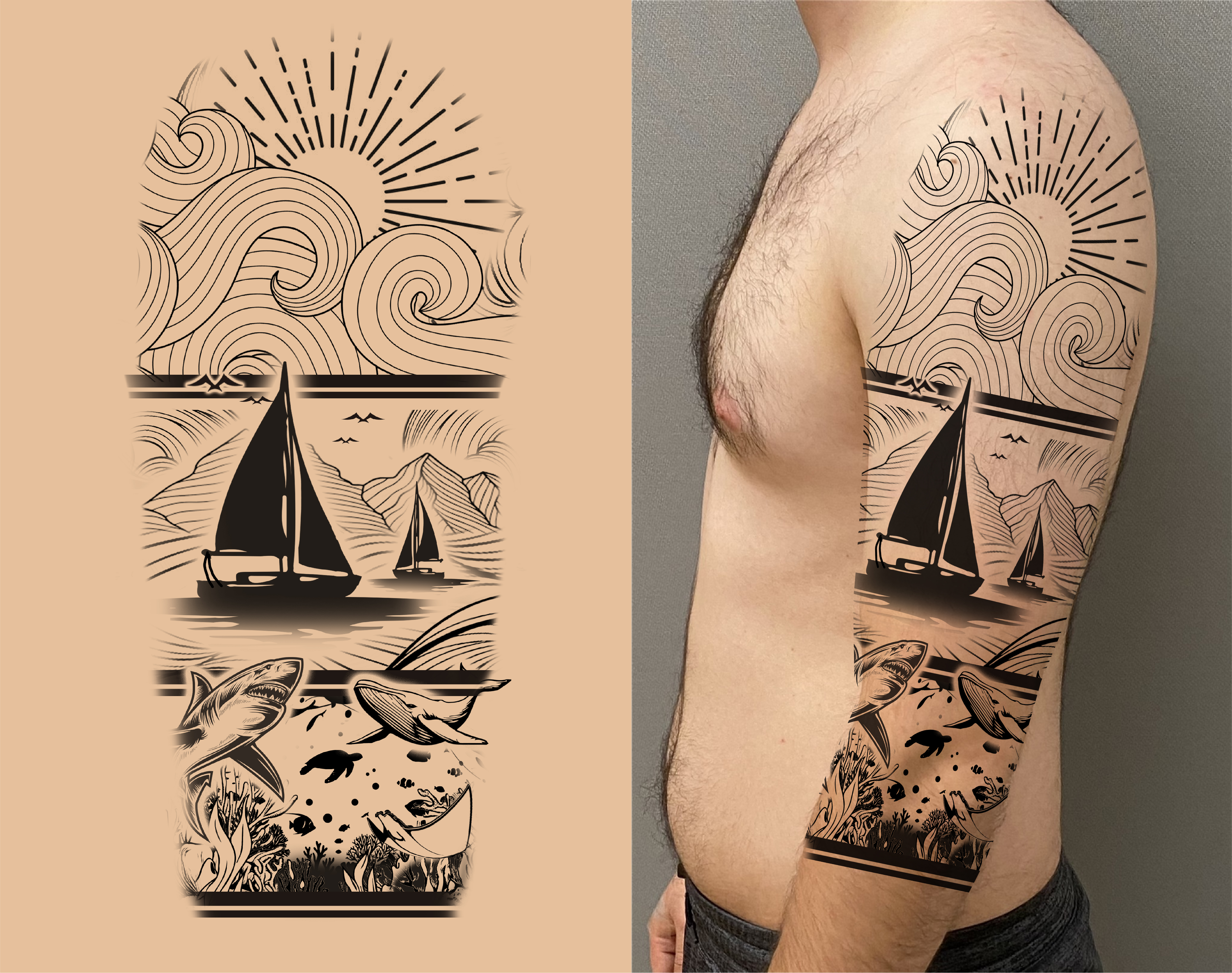 Tattoo Design by John Mark Arts for this project | Design #36172086