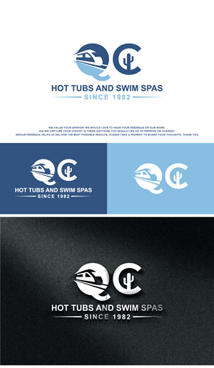 Logo Design by Logo Care. for Southwest Spas  | Design: #36211548
