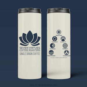 Diseño de Taza por NancyTan para Seven Virtues Coffee Roasters | Diseño: #36248050